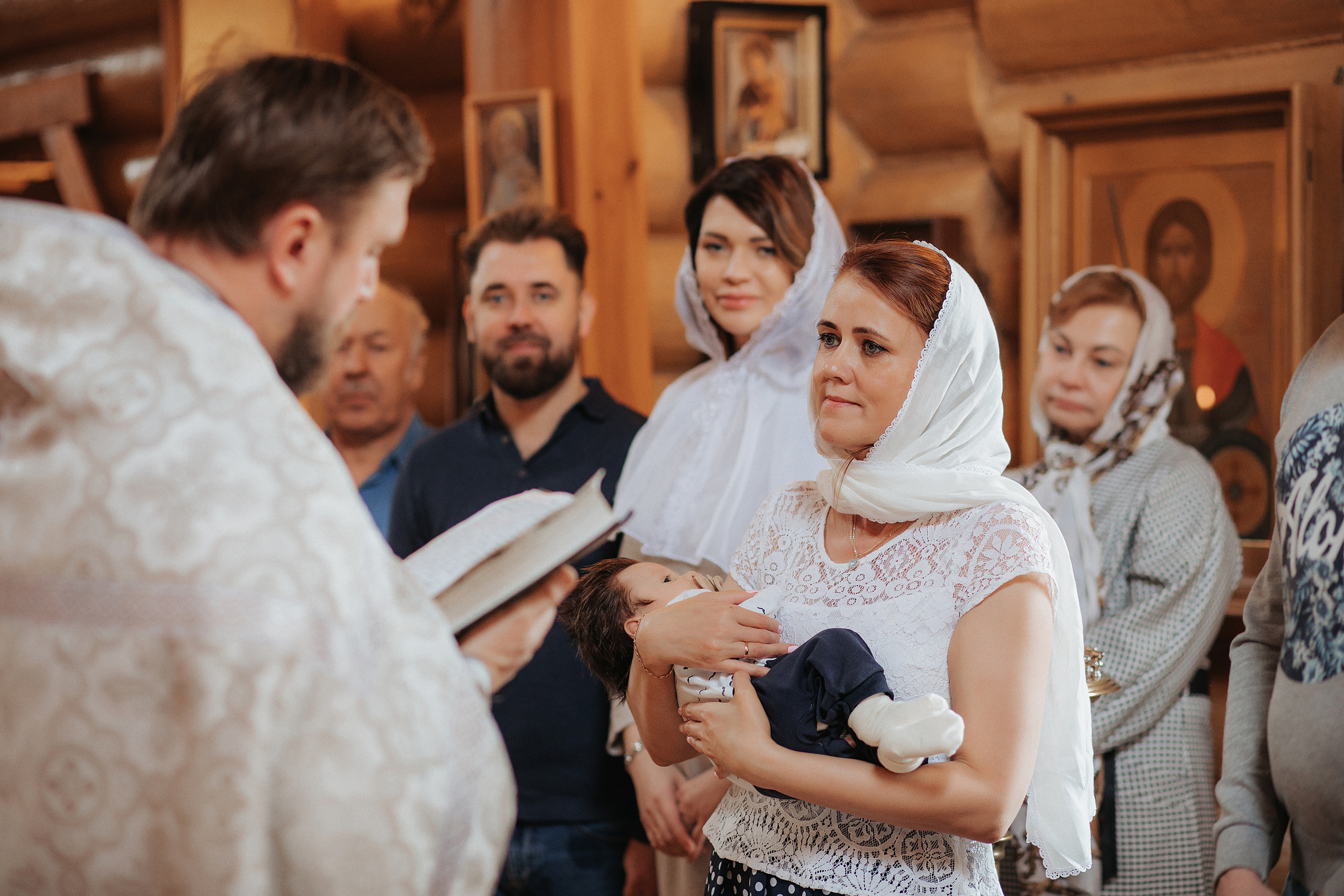 Крещение Ивана Александровича. Свадебный, семейный фотограф в Дзержинске, Нижнем Новгороде Наталья Хр