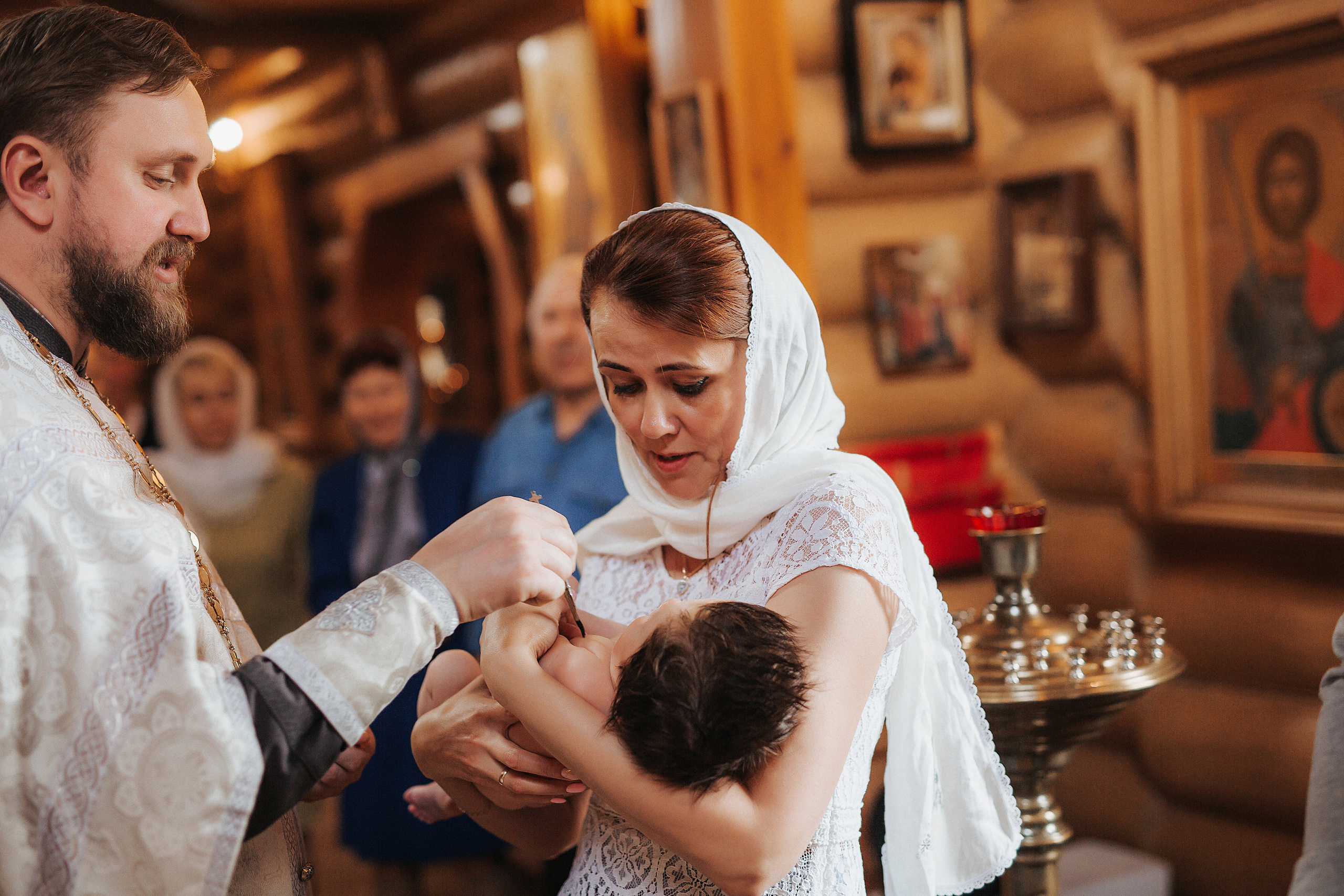 Крещение Ивана Александровича. Свадебный, семейный фотограф в Дзержинске, Нижнем Новгороде Наталья Хр