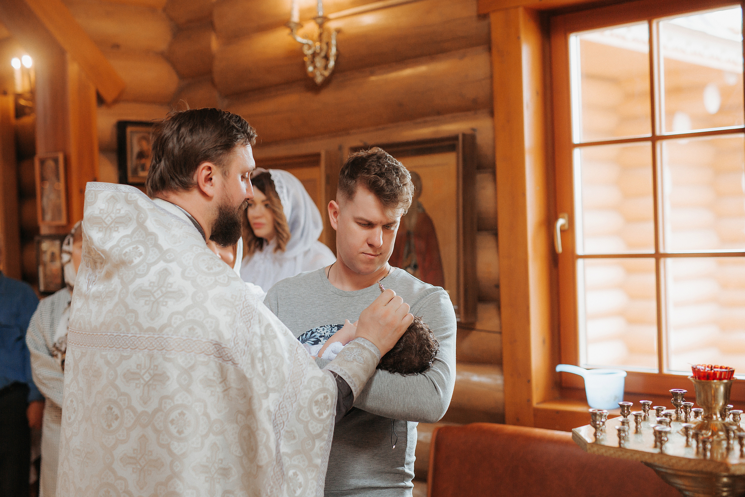 Крещение Ивана Александровича. Свадебный, семейный фотограф в Дзержинске, Нижнем Новгороде Наталья Хр