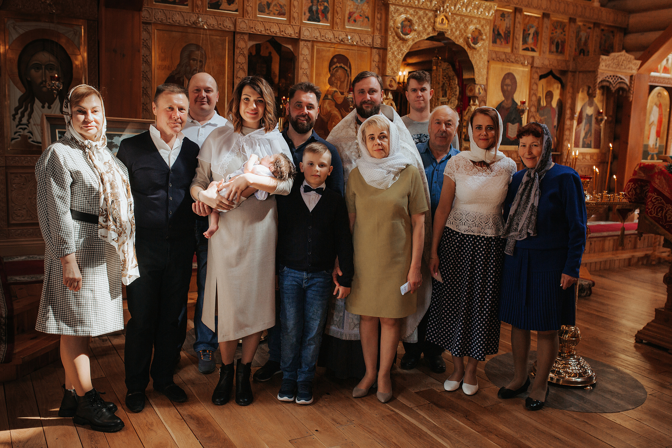 Крещение Ивана Александровича. Свадебный, семейный фотограф в Дзержинске, Нижнем Новгороде Наталья Хр