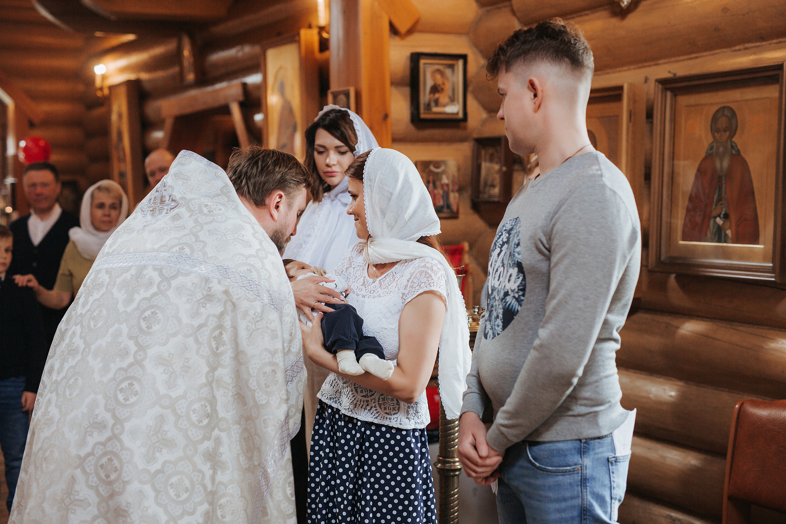Крещение Ивана Александровича. Свадебный, семейный фотограф в Дзержинске, Нижнем Новгороде Наталья Хр