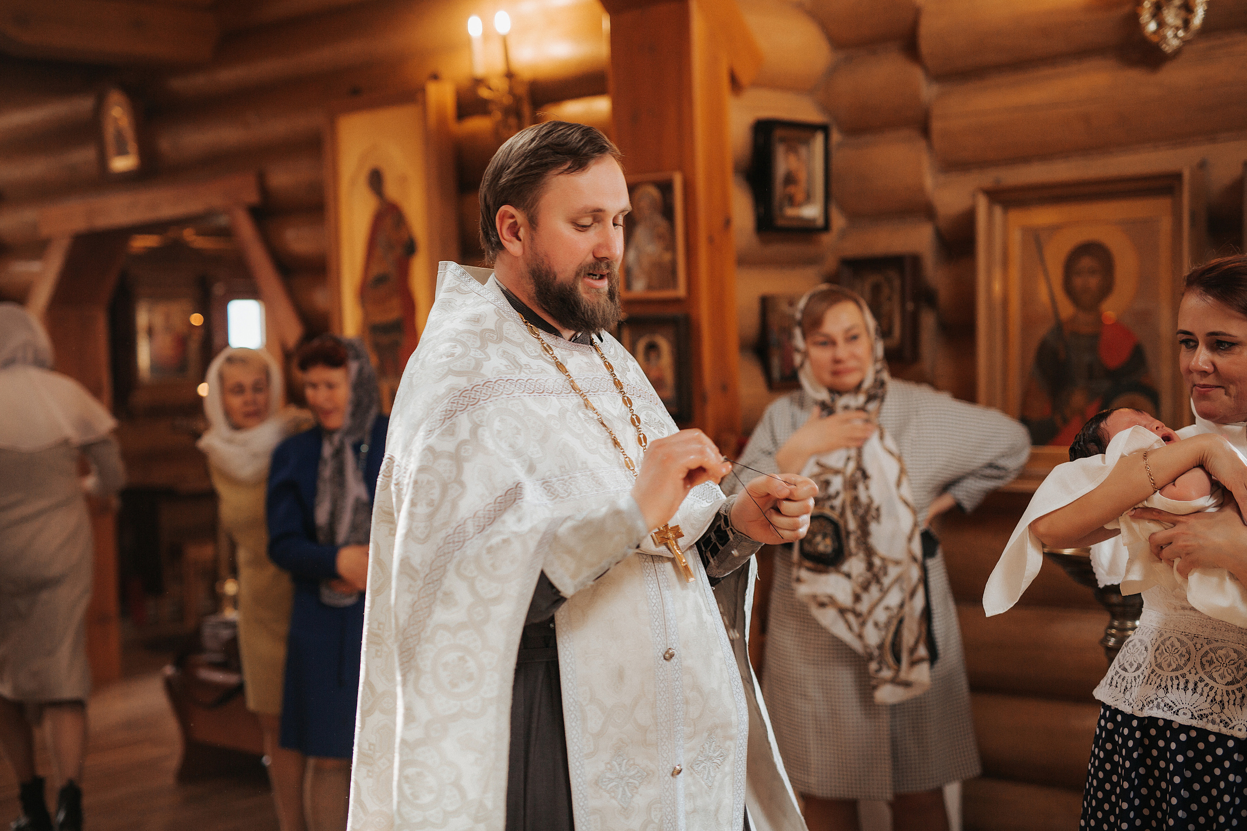 Крещение Ивана Александровича. Свадебный, семейный фотограф в Дзержинске, Нижнем Новгороде Наталья Хр