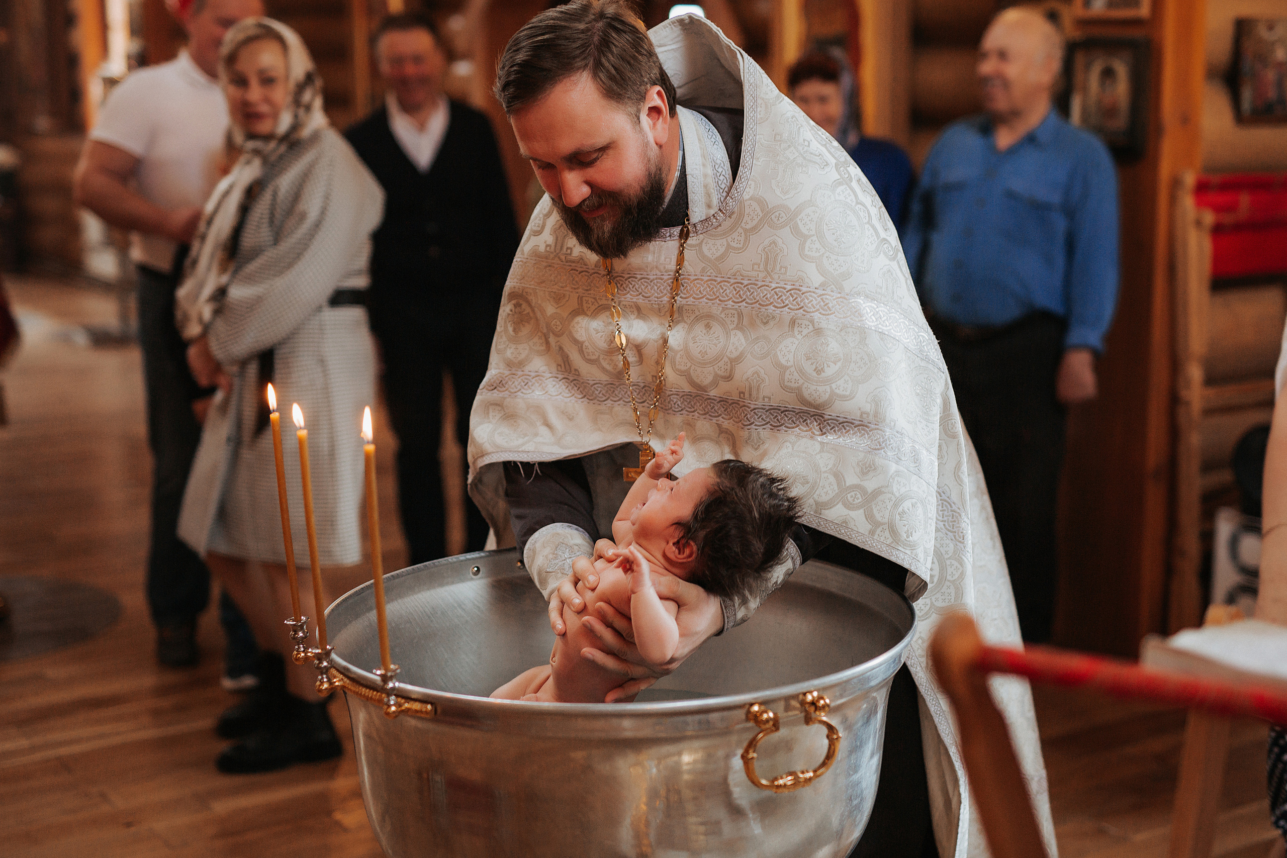 Крещение Ивана Александровича. Свадебный, семейный фотограф в Дзержинске, Нижнем Новгороде Наталья Хр