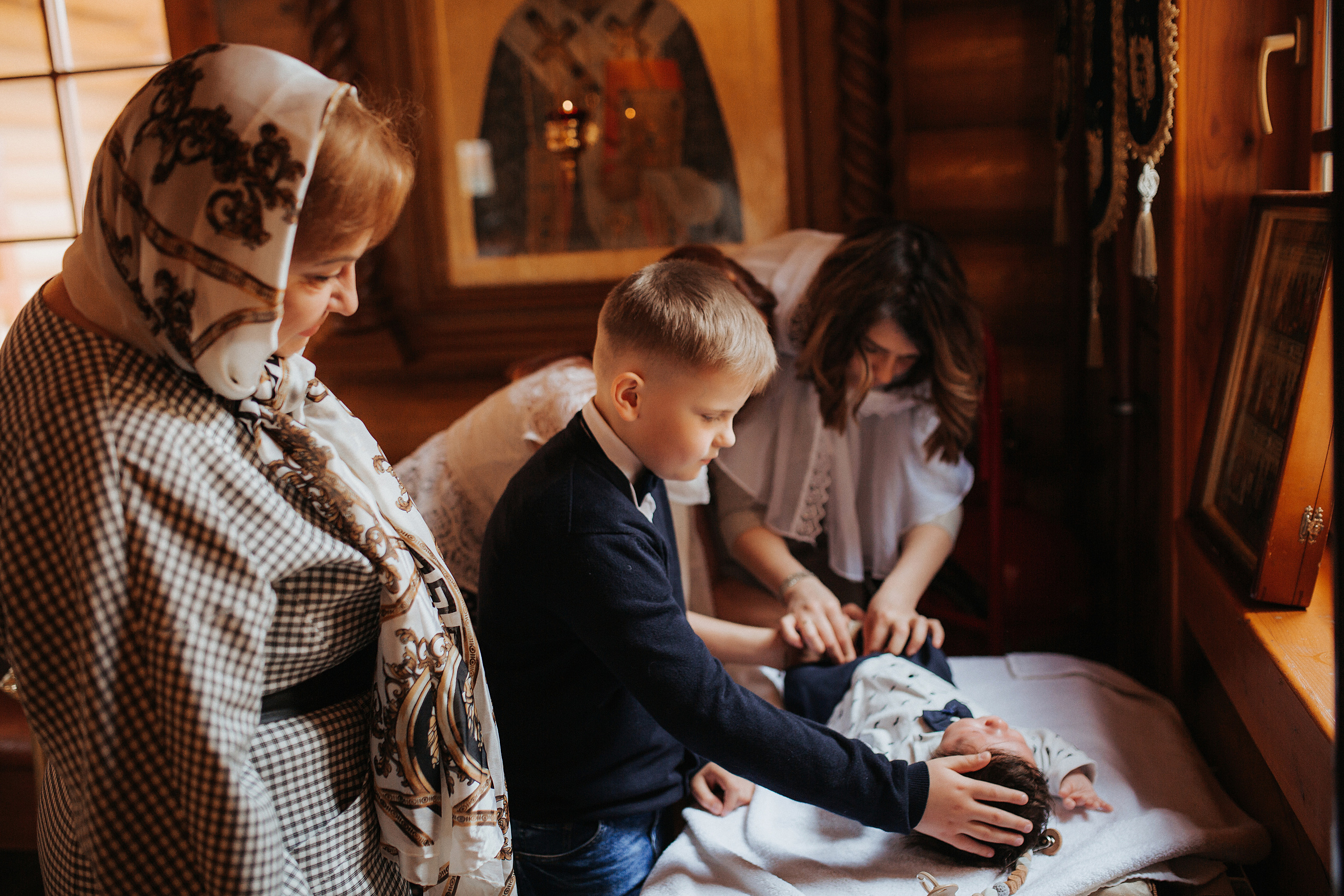Крещение Ивана Александровича. Свадебный, семейный фотограф в Дзержинске, Нижнем Новгороде Наталья Хр