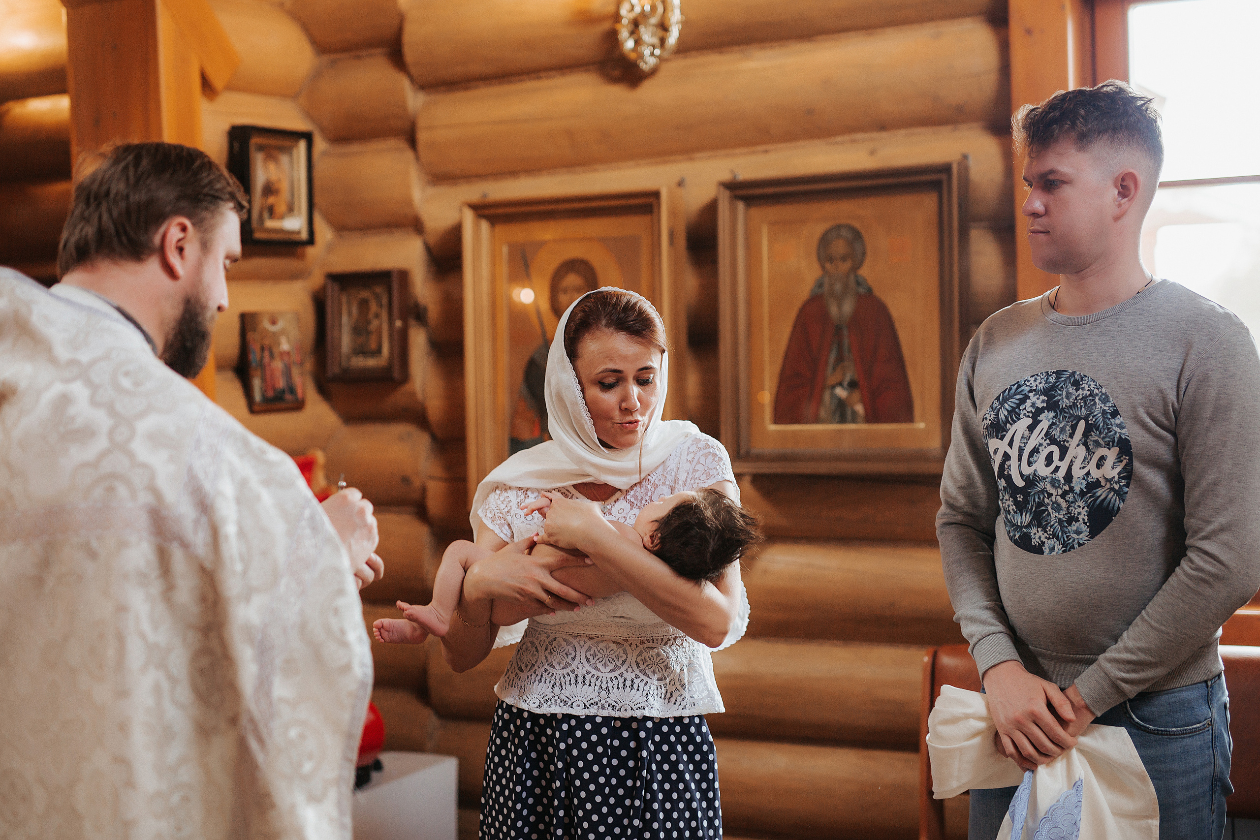 Крещение Ивана Александровича. Свадебный, семейный фотограф в Дзержинске, Нижнем Новгороде Наталья Хр