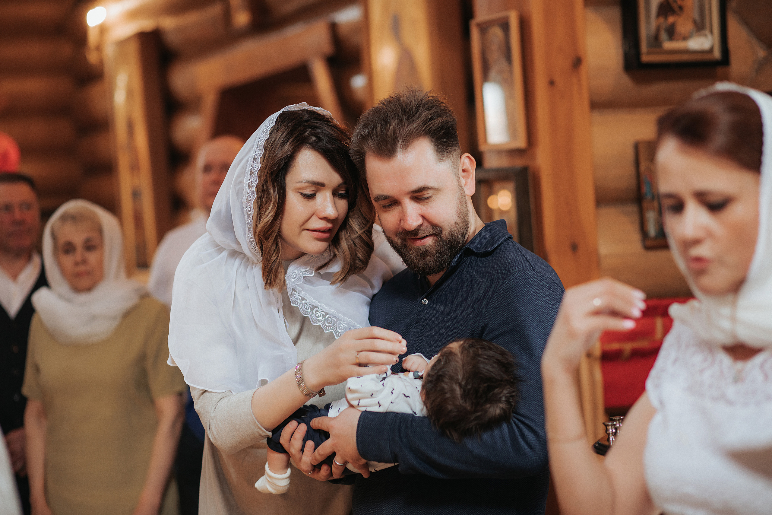 Крещение Ивана Александровича. Свадебный, семейный фотограф в Дзержинске, Нижнем Новгороде Наталья Хр