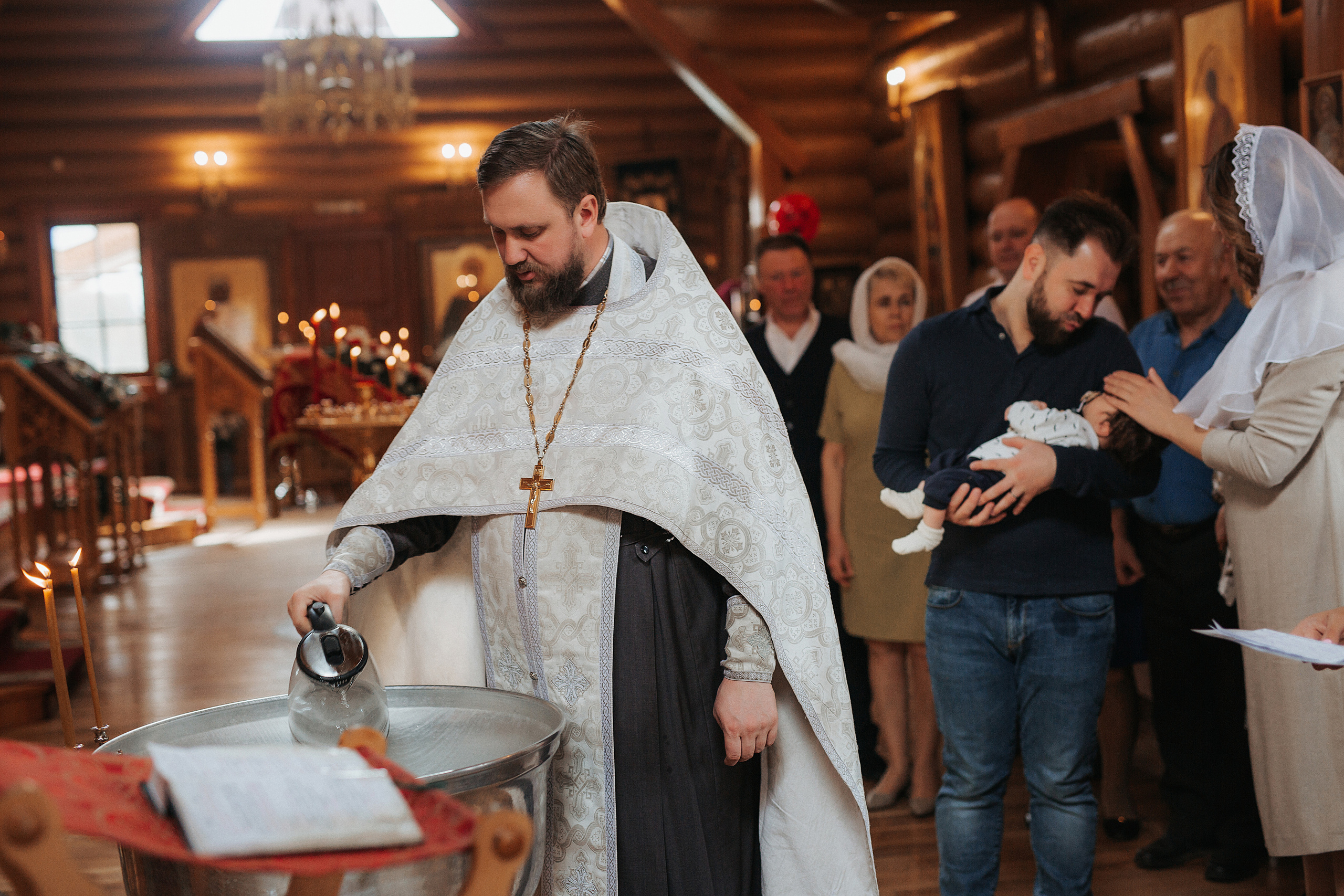 Крещение Ивана Александровича. Свадебный, семейный фотограф в Дзержинске, Нижнем Новгороде Наталья Хр