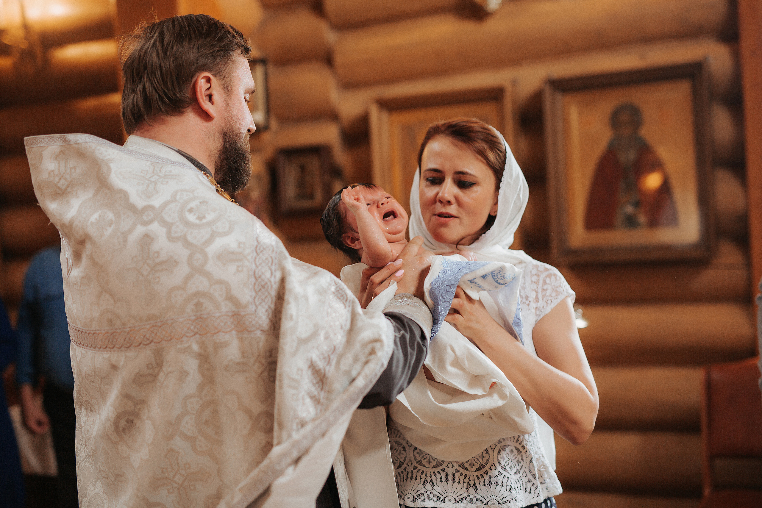 Крещение Ивана Александровича. Свадебный, семейный фотограф в Дзержинске, Нижнем Новгороде Наталья Хр