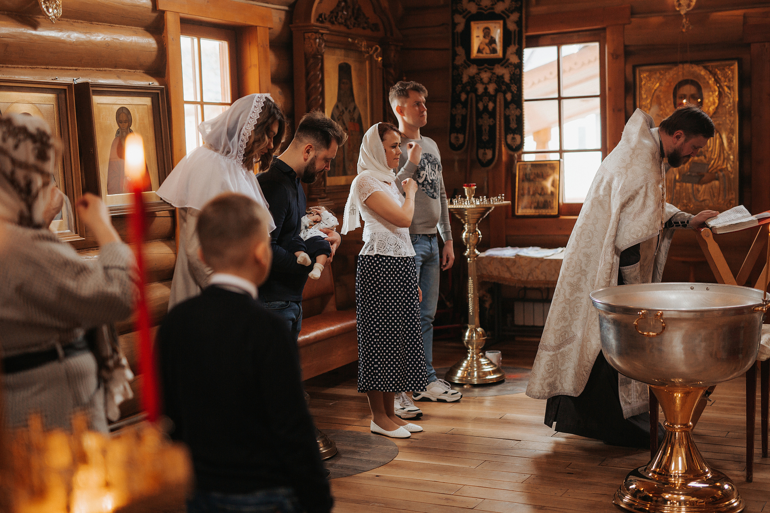 Крещение Ивана Александровича. Свадебный, семейный фотограф в Дзержинске, Нижнем Новгороде Наталья Хр
