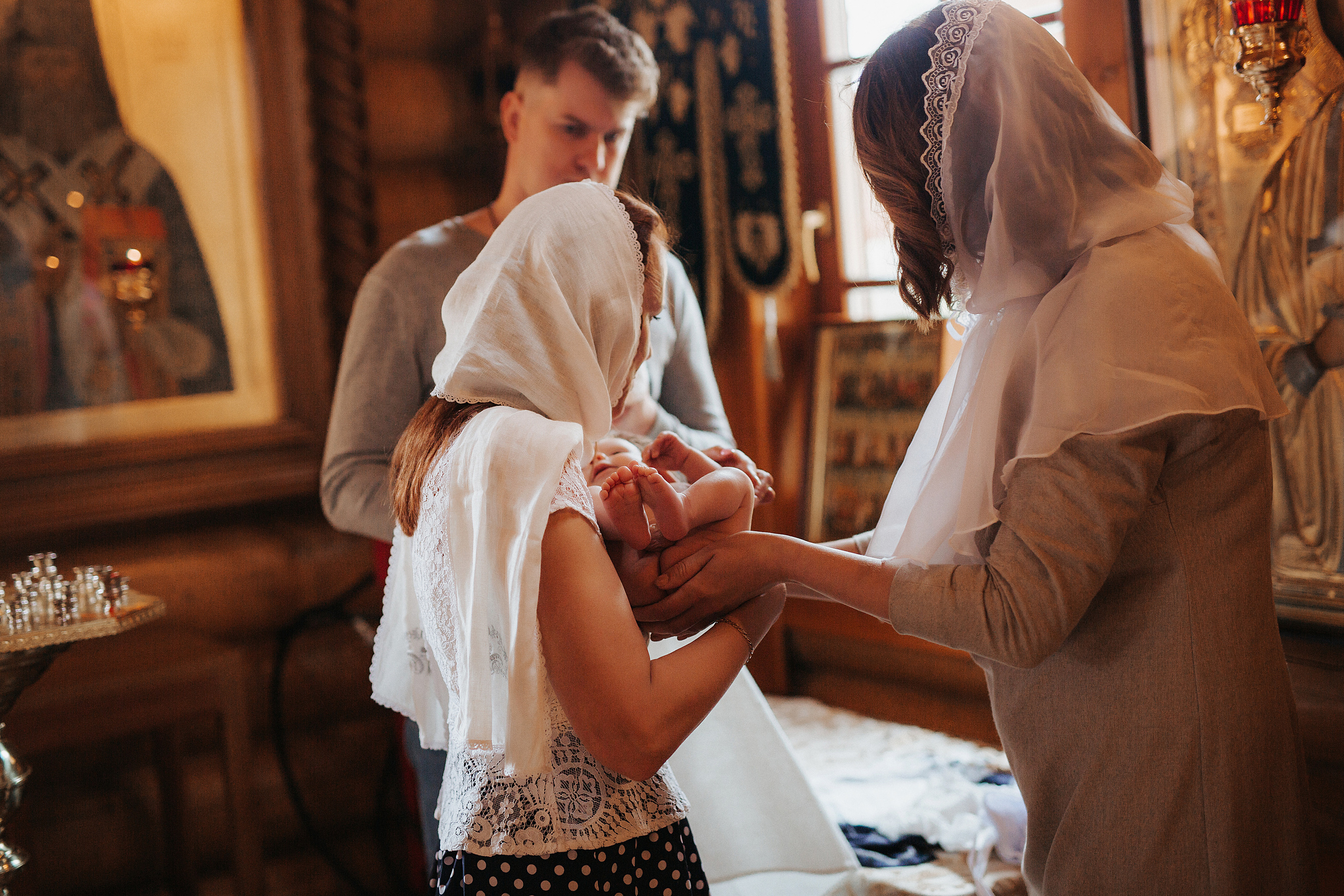 Крещение Ивана Александровича. Свадебный, семейный фотограф в Дзержинске, Нижнем Новгороде Наталья Хр