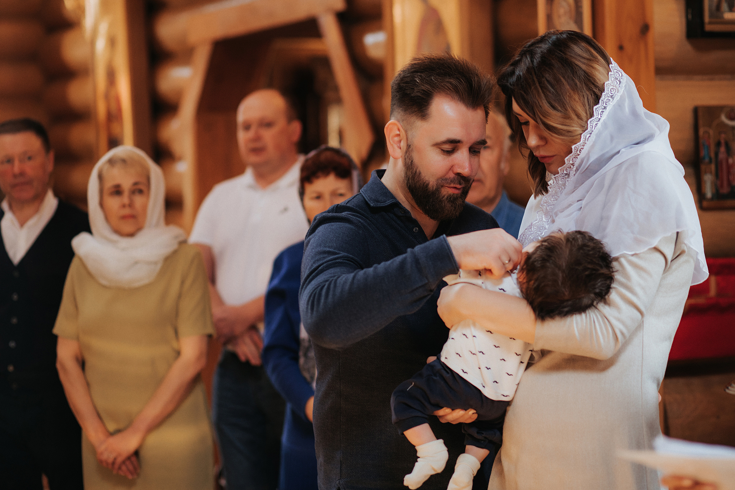 Крещение Ивана Александровича. Свадебный, семейный фотограф в Дзержинске, Нижнем Новгороде Наталья Хр