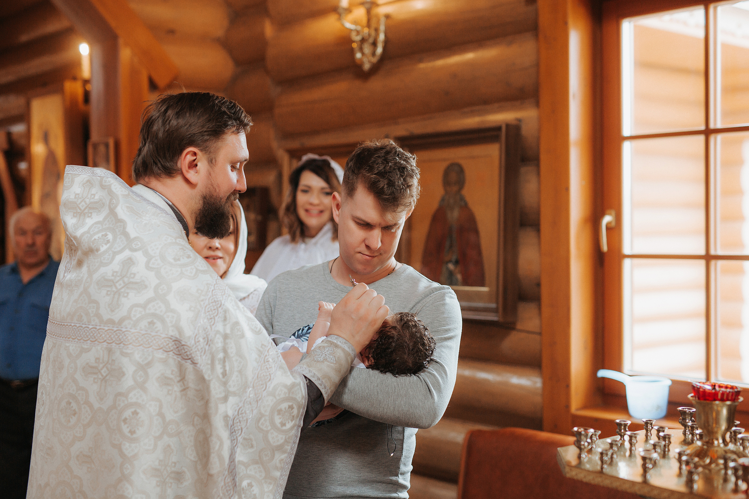 Крещение Ивана Александровича. Свадебный, семейный фотограф в Дзержинске, Нижнем Новгороде Наталья Хр