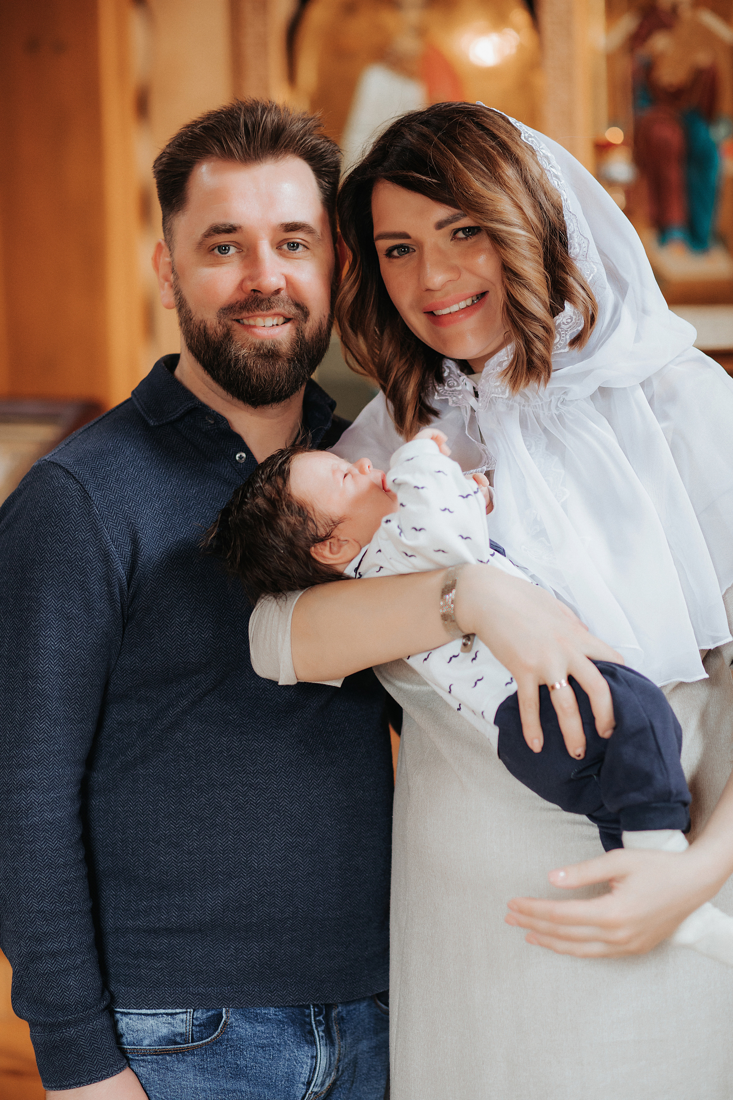 Крещение Ивана Александровича. Свадебный, семейный фотограф в Дзержинске, Нижнем Новгороде Наталья Хр