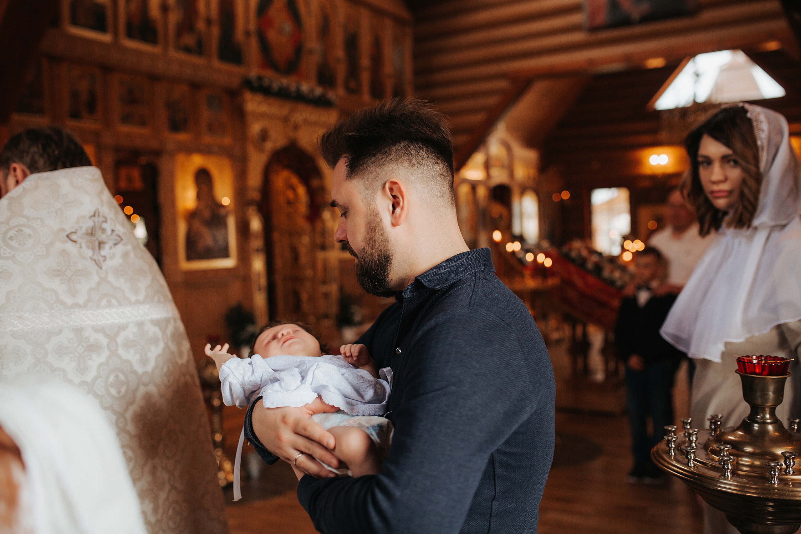 Крещение Ивана Александровича. Свадебный, семейный фотограф в Дзержинске, Нижнем Новгороде Наталья Хр