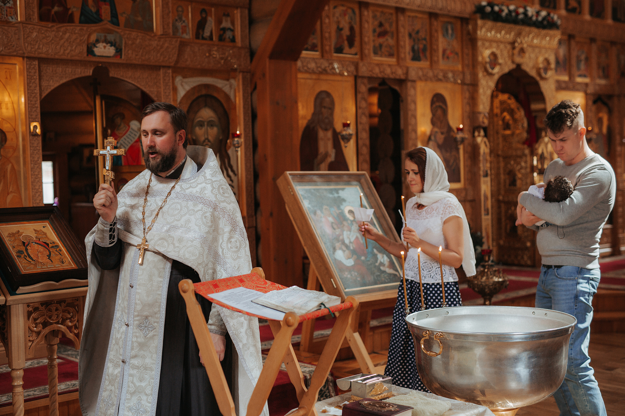 Крещение Ивана Александровича. Свадебный, семейный фотограф в Дзержинске, Нижнем Новгороде Наталья Хр
