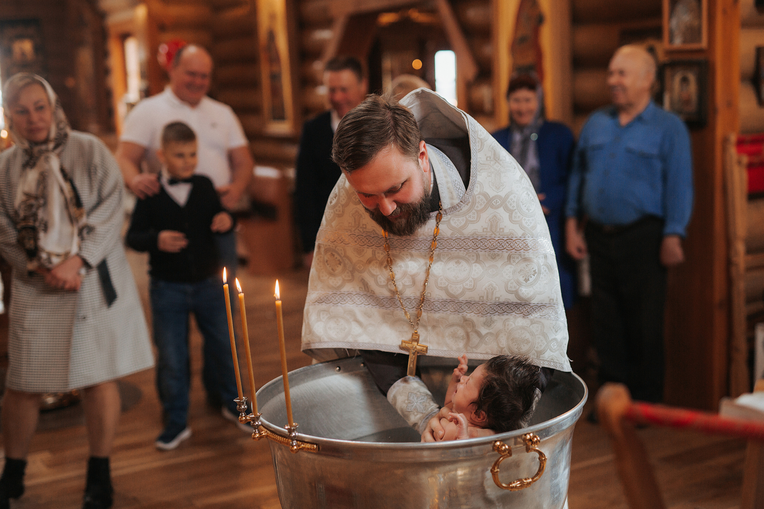 Крещение Ивана Александровича. Свадебный, семейный фотограф в Дзержинске, Нижнем Новгороде Наталья Хр