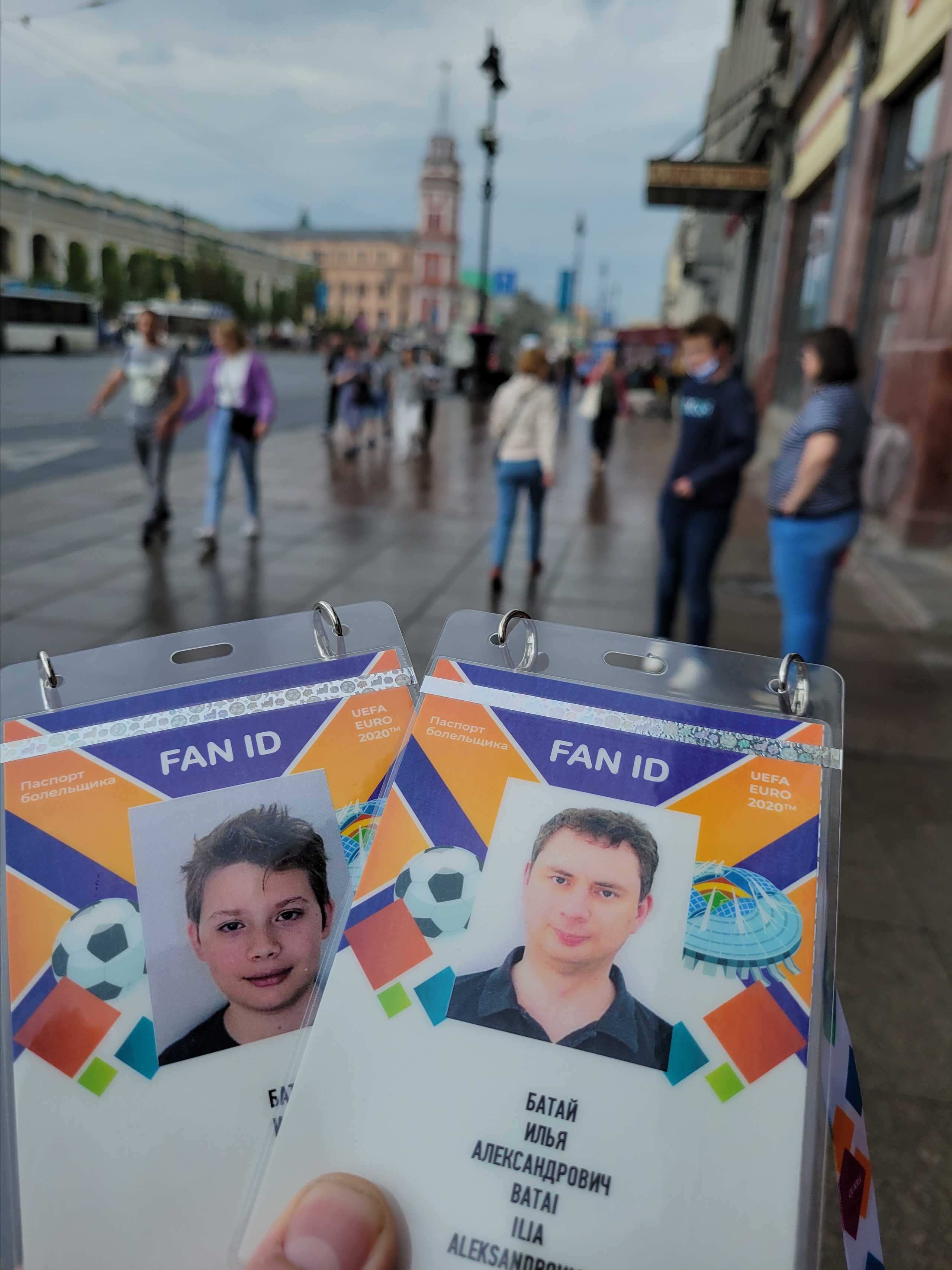 Перед выездом с работы случайно удалось купить билеты на через 5 дней на матч Финляндия - Бельгия ЧМ 2020. Зарегистрировались, как болельщики