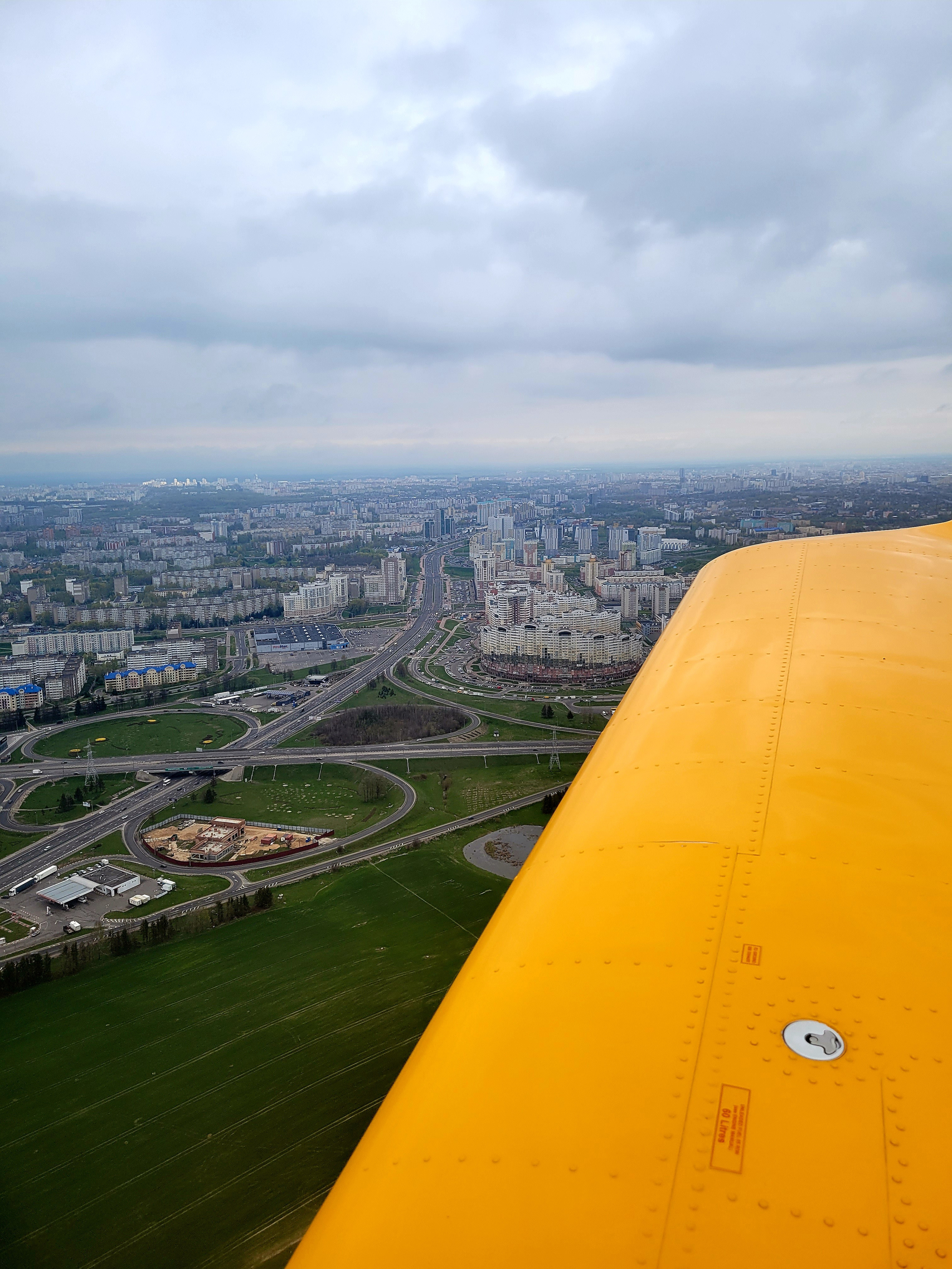 Minsk. Flight around city. 05/22. Walk&Fly with Batay
