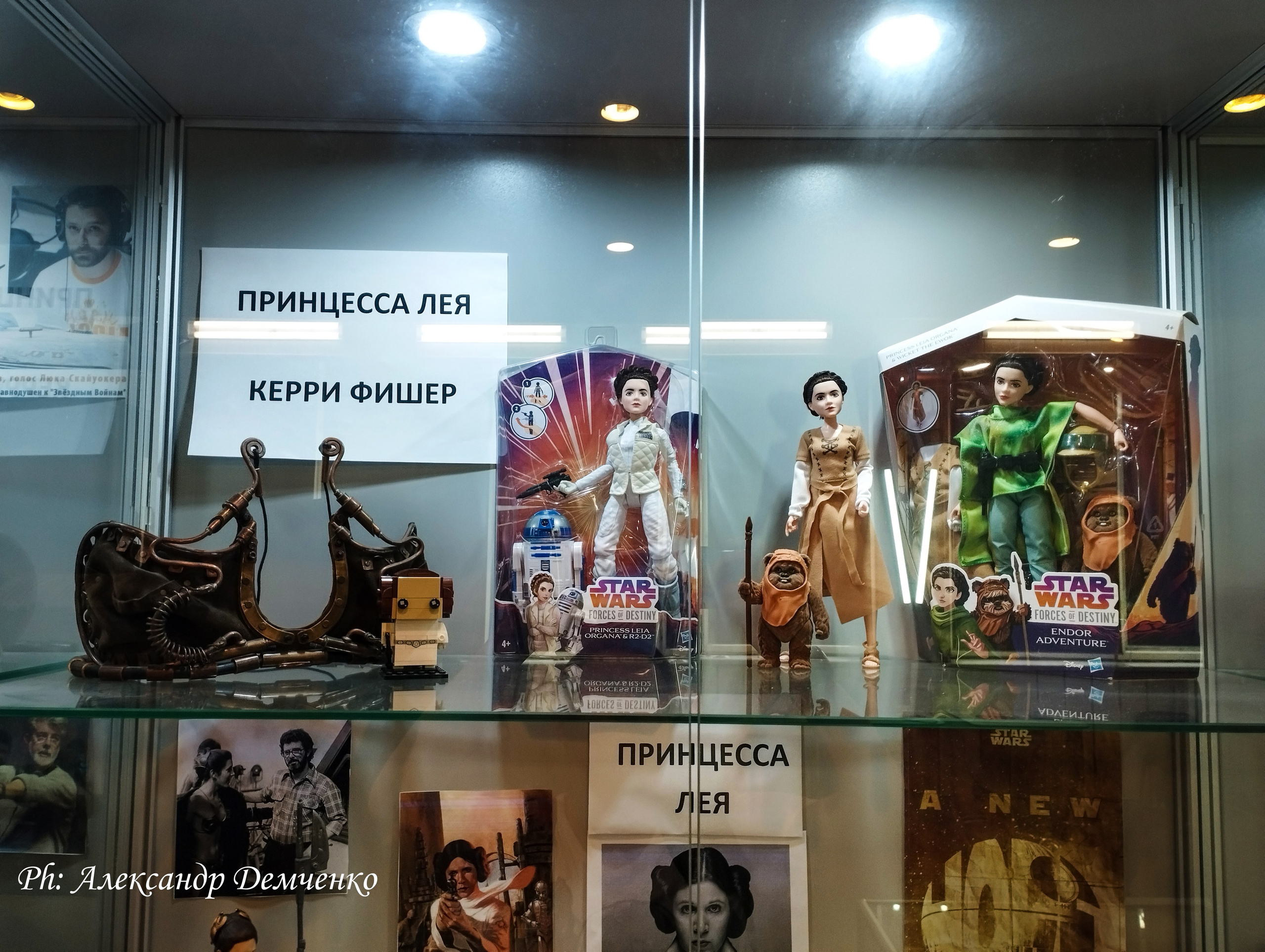 Фотосессия в музее Звездные Войны Далёкой Галактике в Москва