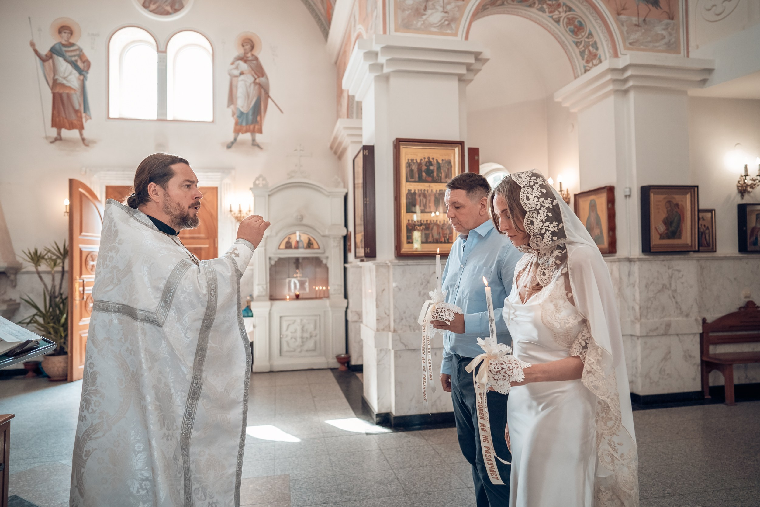 Венчание в храме Вознесения Господне г. Севастополь. Церковный фотограф Севастополь