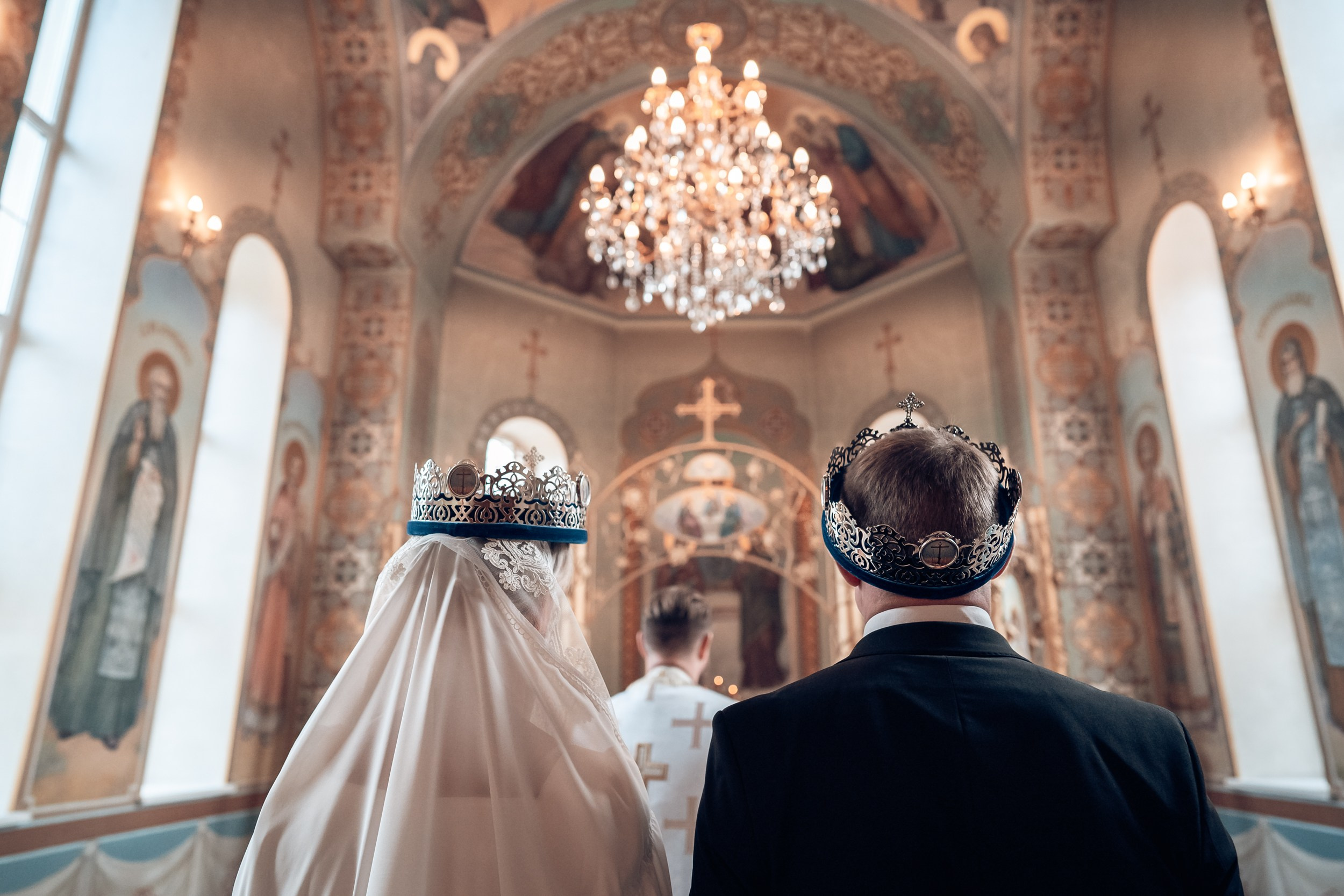 Венчание в храме ап.Андрея Первозванного Севастополь. Церковный фотограф Севастополь