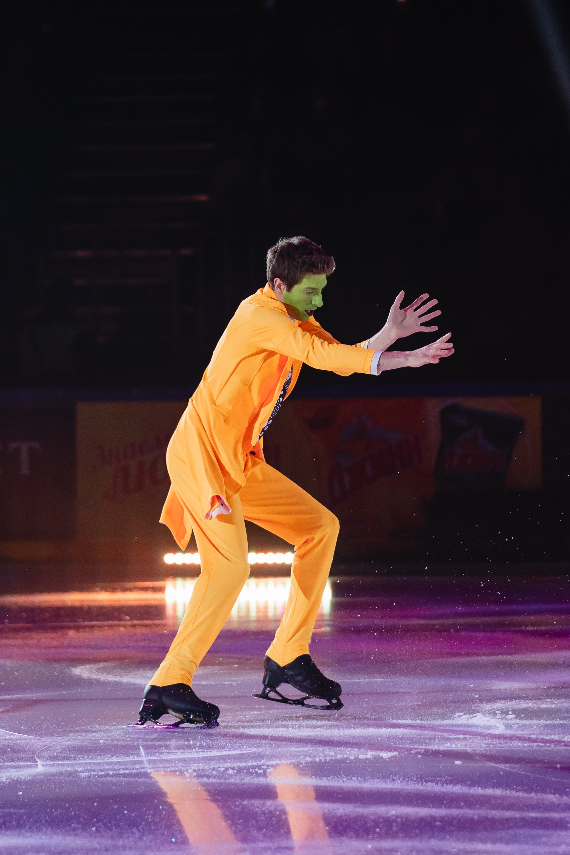 Шоу «Чемпионы на льду» в Новосибирске. Воробьева Ксения — Спортивный и танцевальный фотограф Новосибирск