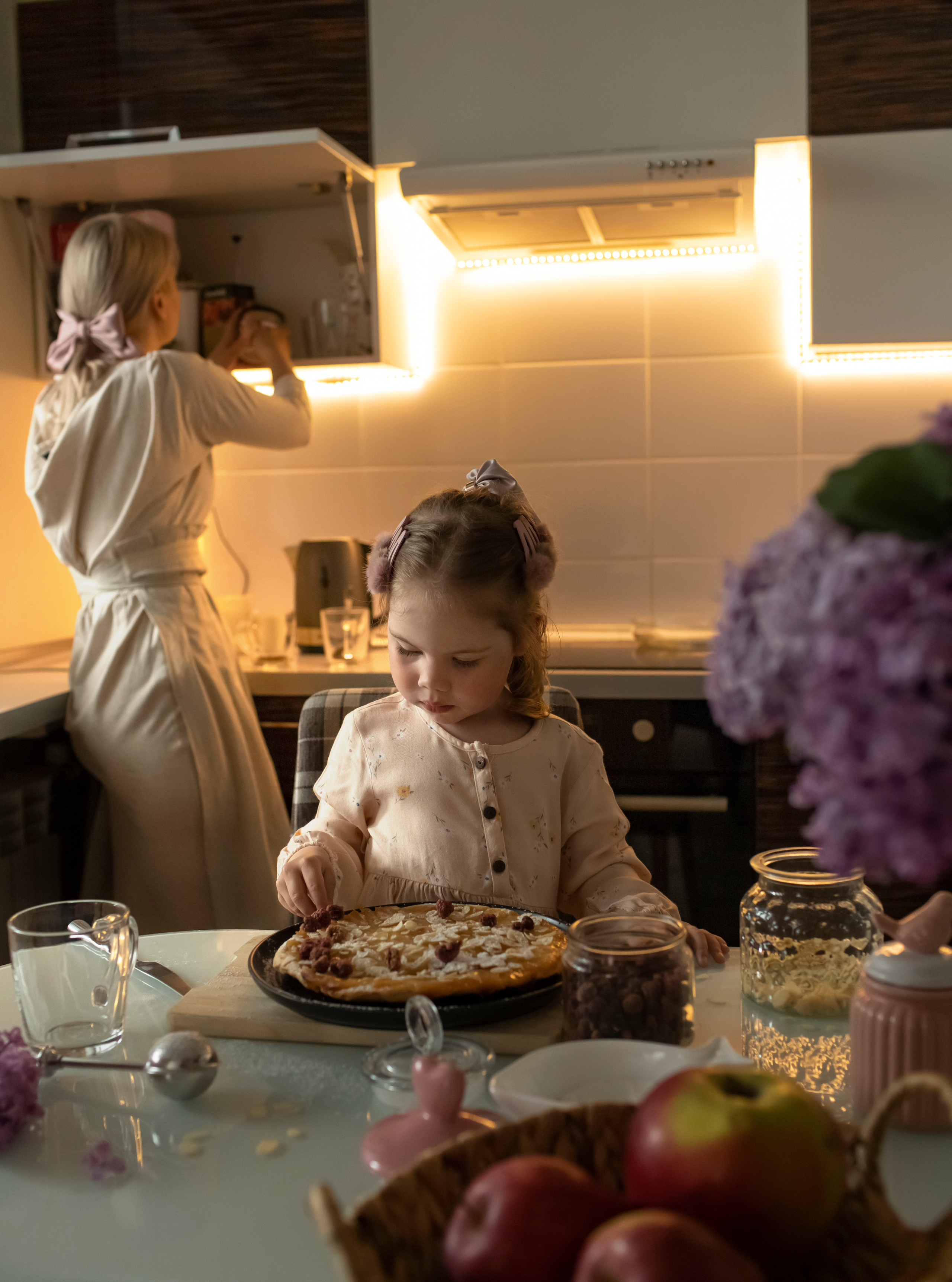 Домашняя съемка — В гостях у Алены и Ксюши. Семейный и детский фотограф в Воронеже Алена Полозкова