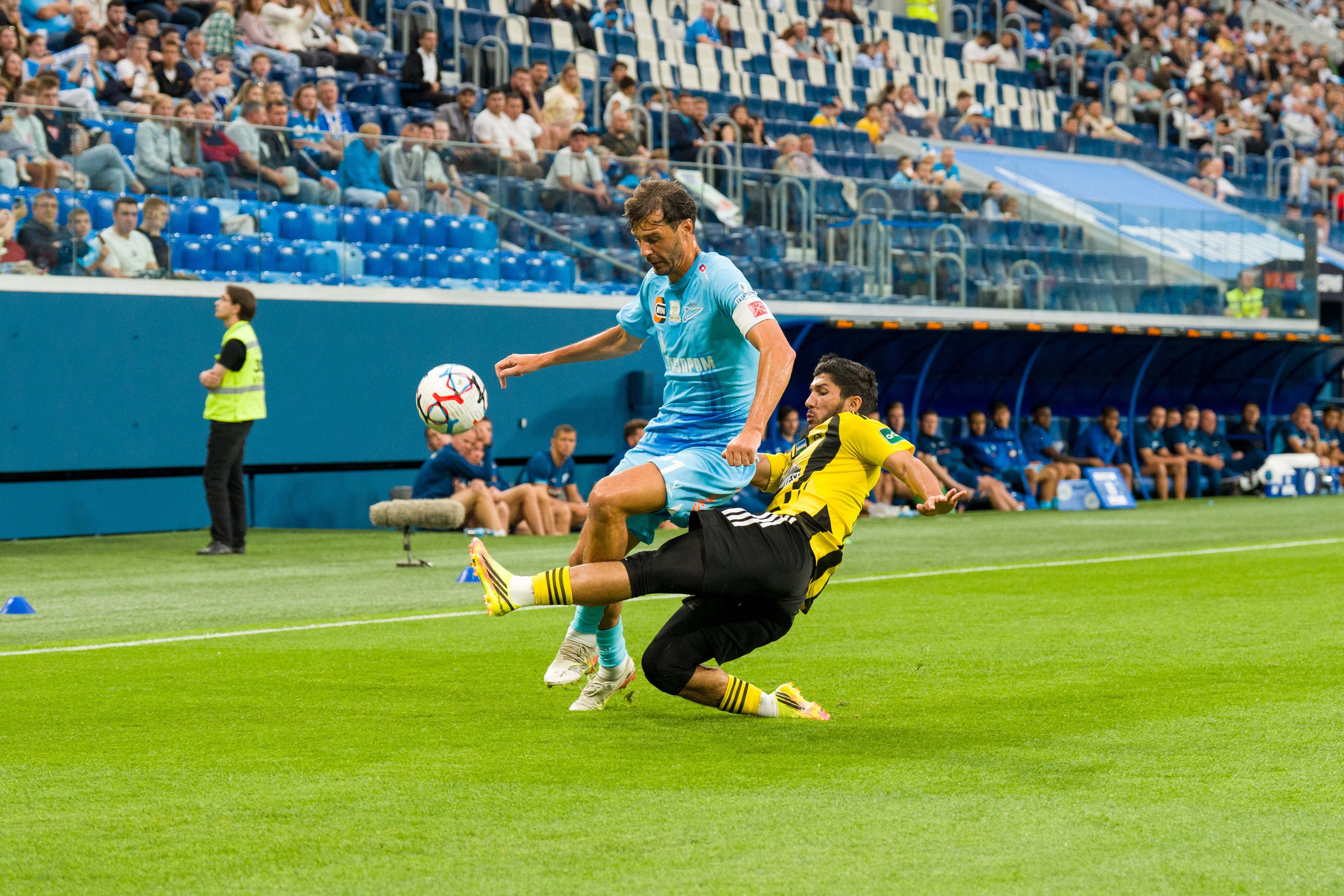 Zenit Thrash Neftchi 4-1 at Gazprom Arena: Winline Super Series Photo Report | Anton Hauff, Sports Photographer Saint Petersburg