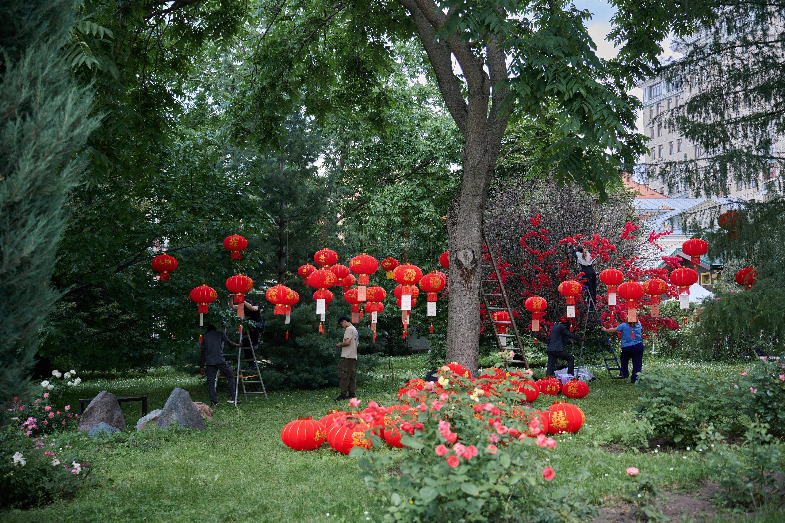 Накануне праздника китайских мучеников. Фотограф в Москве