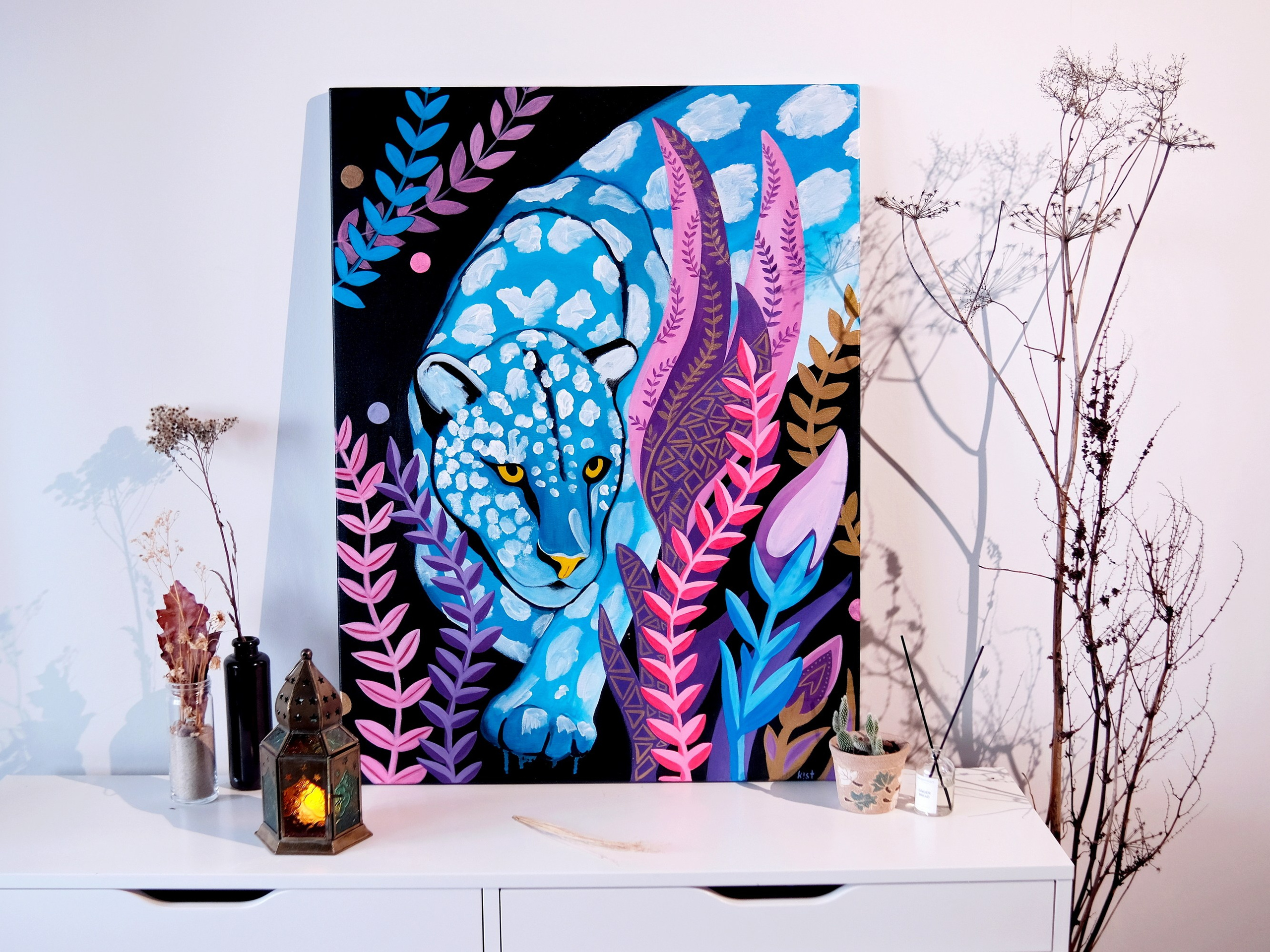 Дивный сад. Художник Анастасия Кисткина, Петербург