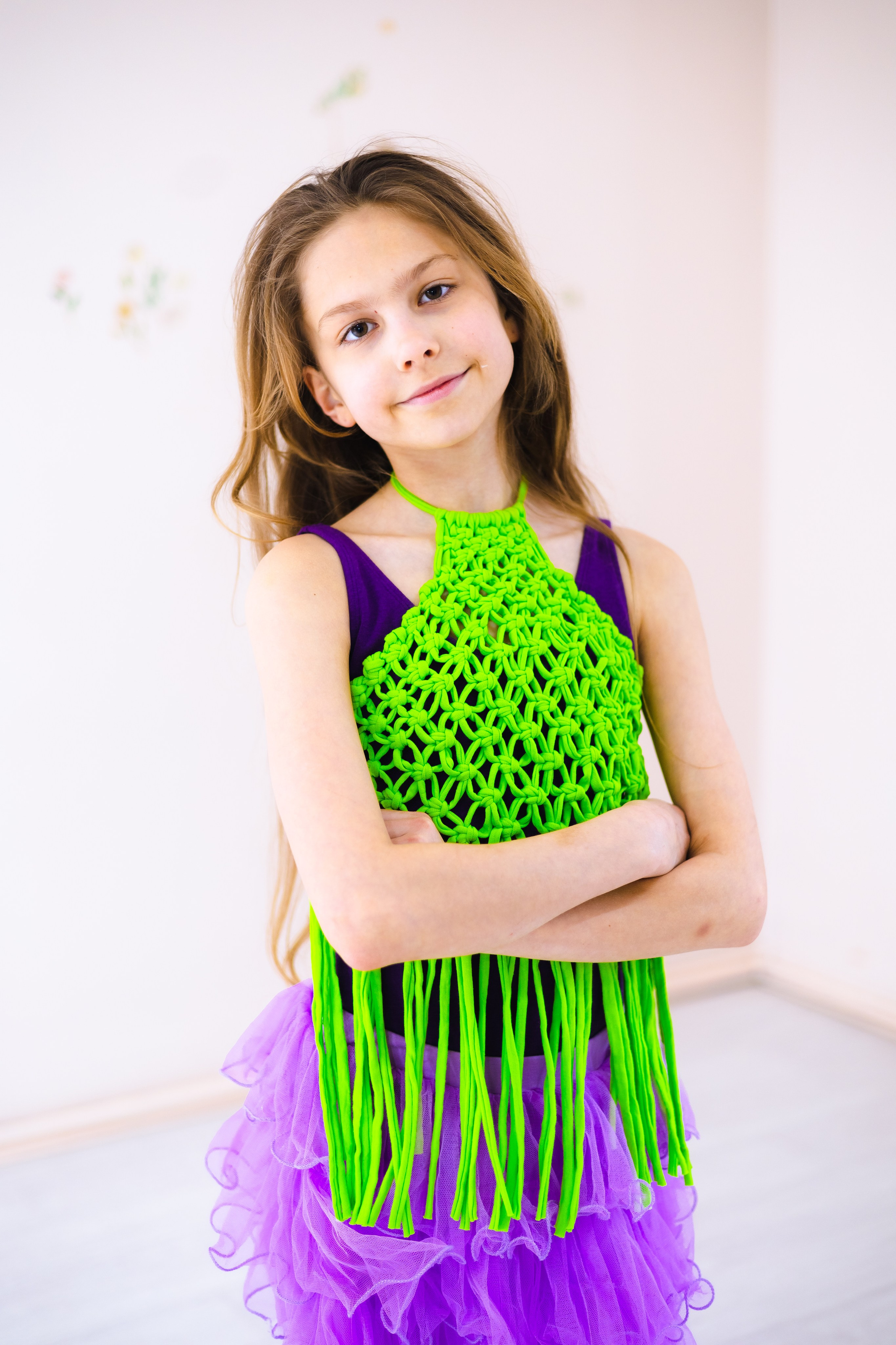 Топ в технике макраме. Школа для девочек во Владивостоке — Само Совершенство