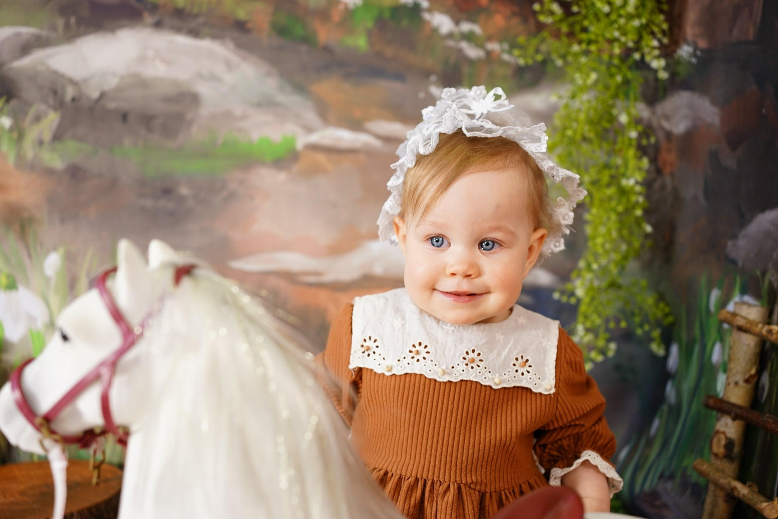 Фотоссесия на Годик для Девочки. Детская Фотостудия ГОДОВАСИКИ в Санкт-Петербурге фотосесия на годик