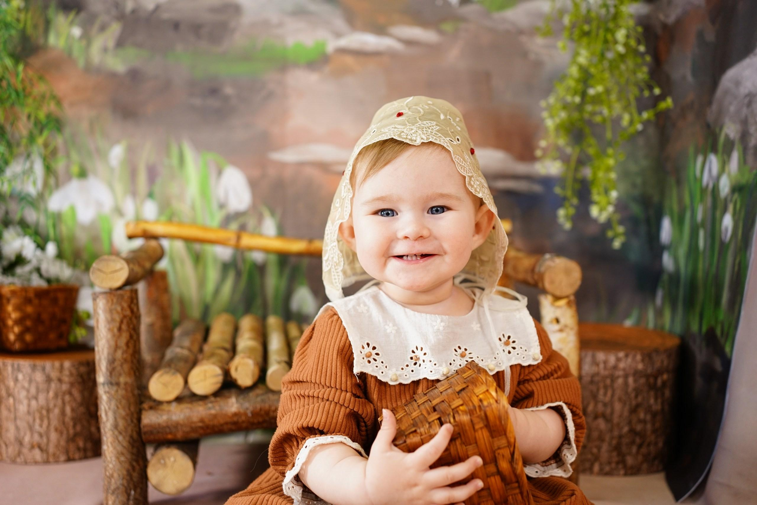 Фотоссесия на Годик для Девочки. Детская Фотостудия ГОДОВАСИКИ в Санкт-Петербурге фотосесия на годик