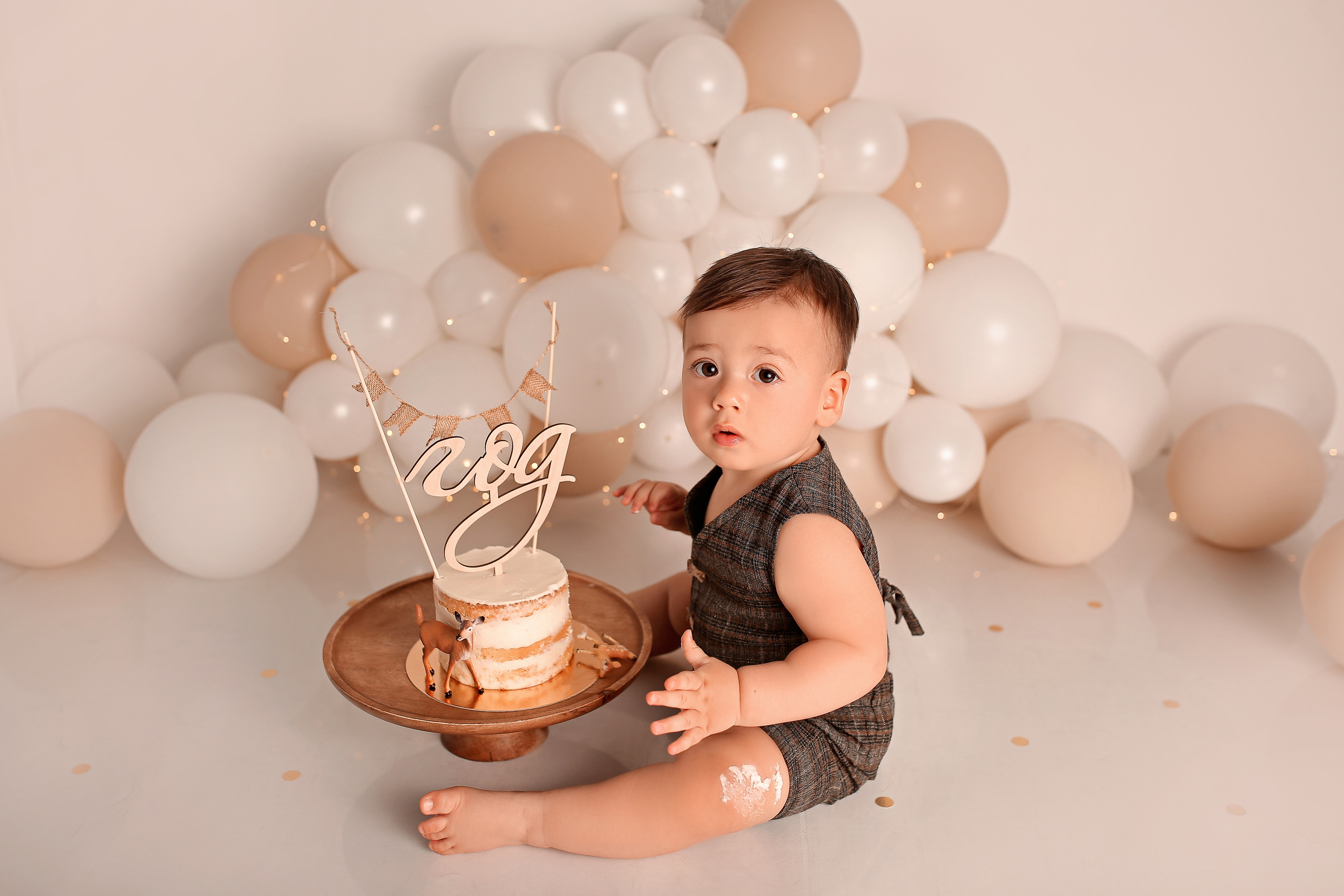 Первый тортик. Фотограф новорождённых и малышей до года в Оренбурге Елена Кульниязова