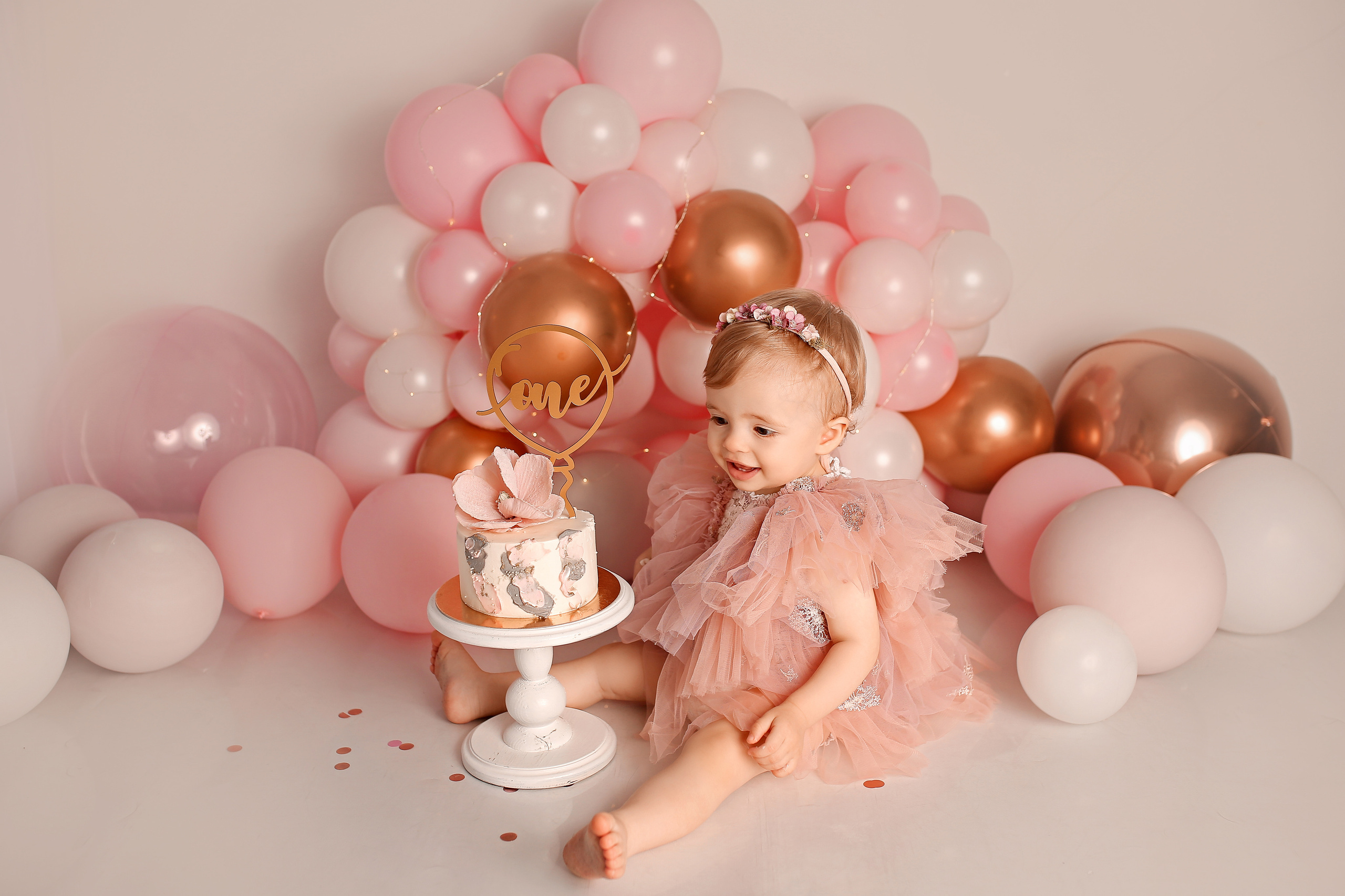 Первый тортик. Фотограф новорождённых и малышей до года в Оренбурге Елена Кульниязова