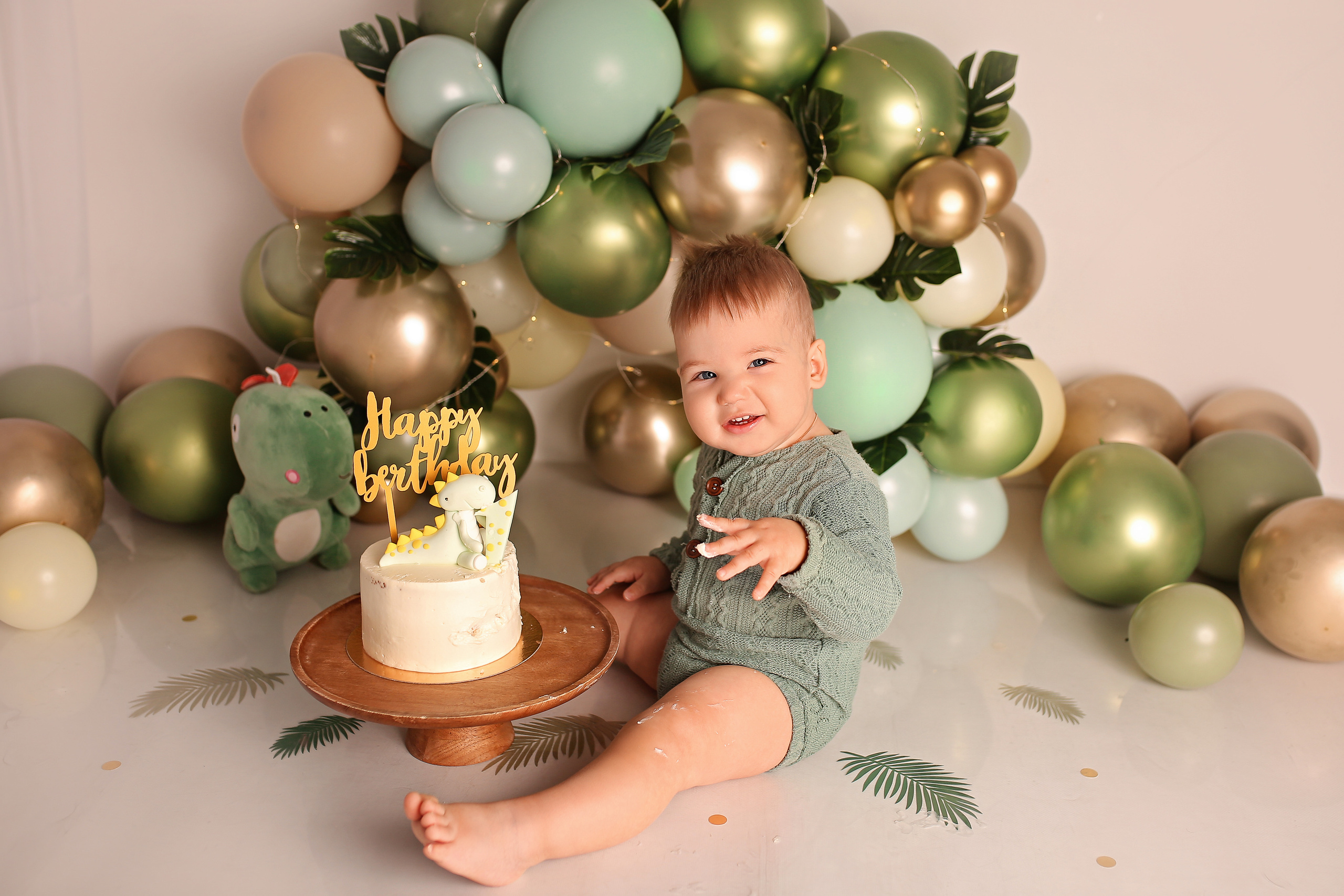 Первый тортик. Фотограф новорождённых и малышей до года в Оренбурге Елена Кульниязова