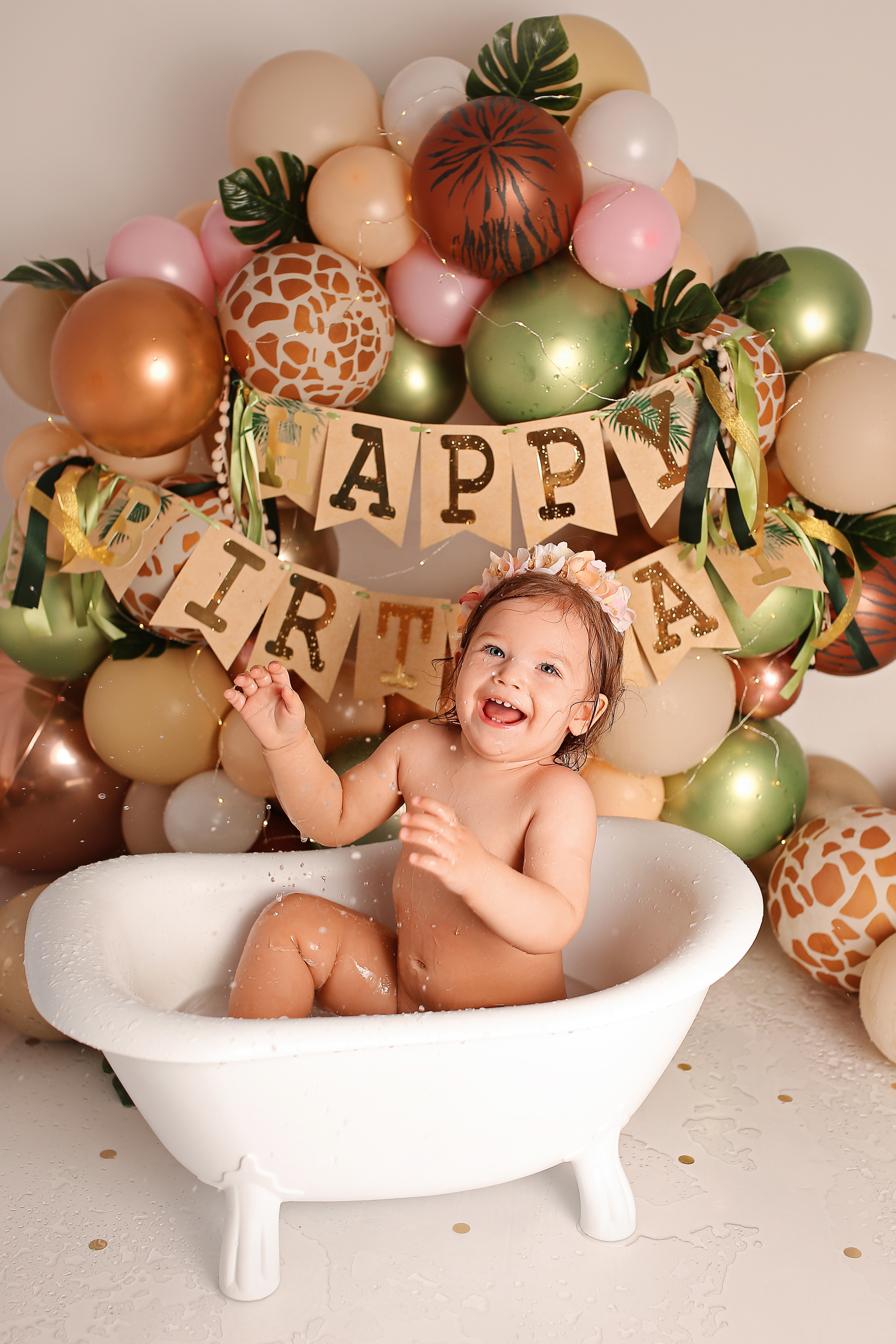 Первый тортик. Фотограф новорождённых и малышей до года в Оренбурге Елена Кульниязова