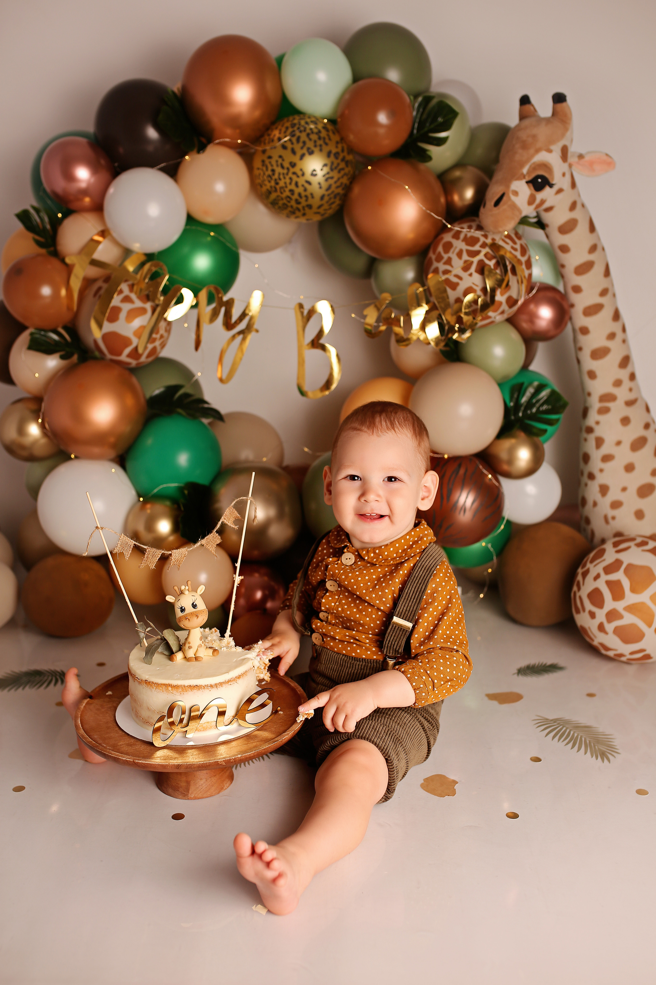 Первый тортик. Фотограф новорождённых и малышей до года в Оренбурге Елена Кульниязова