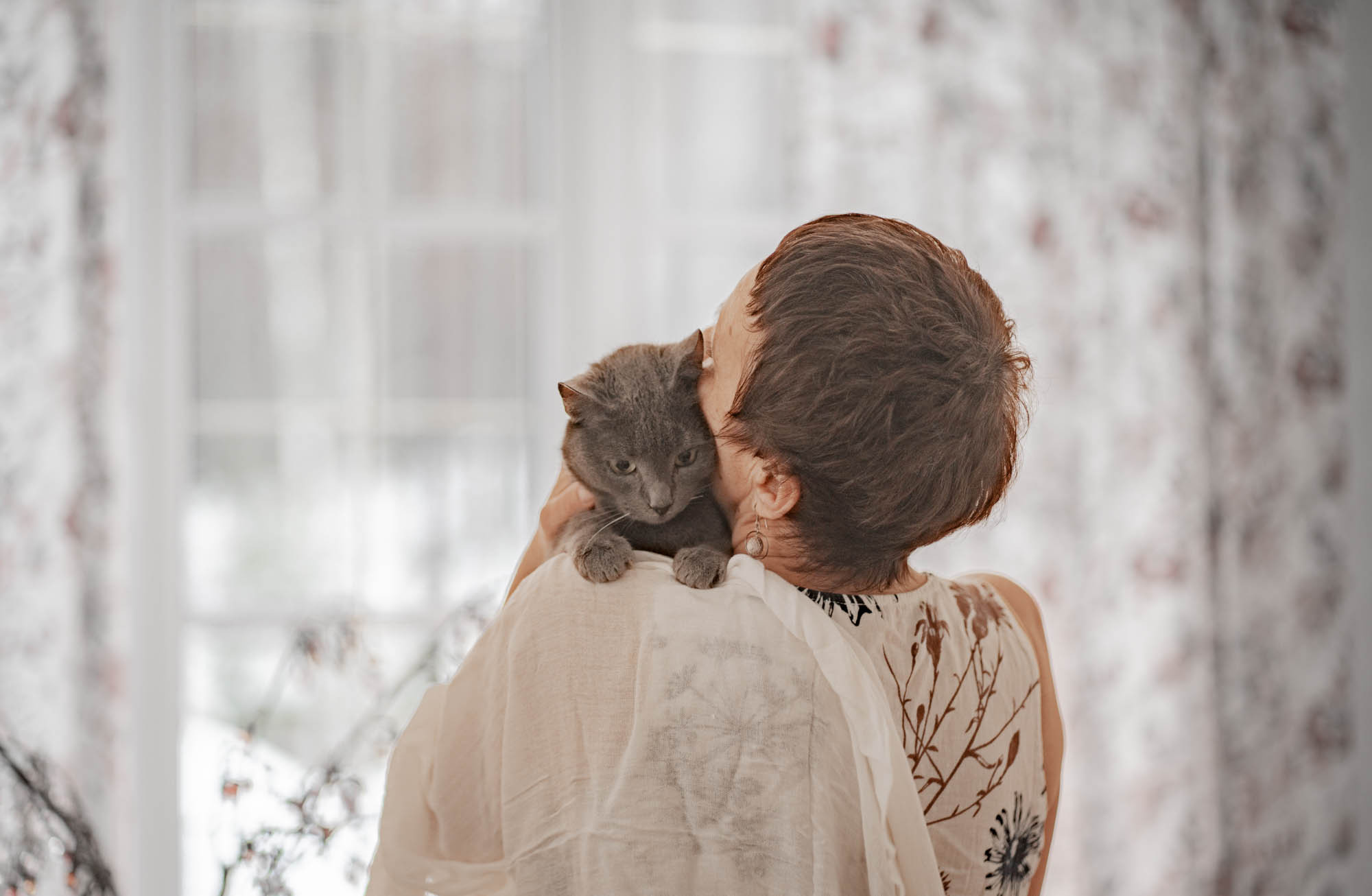 Winter photo shoot at home