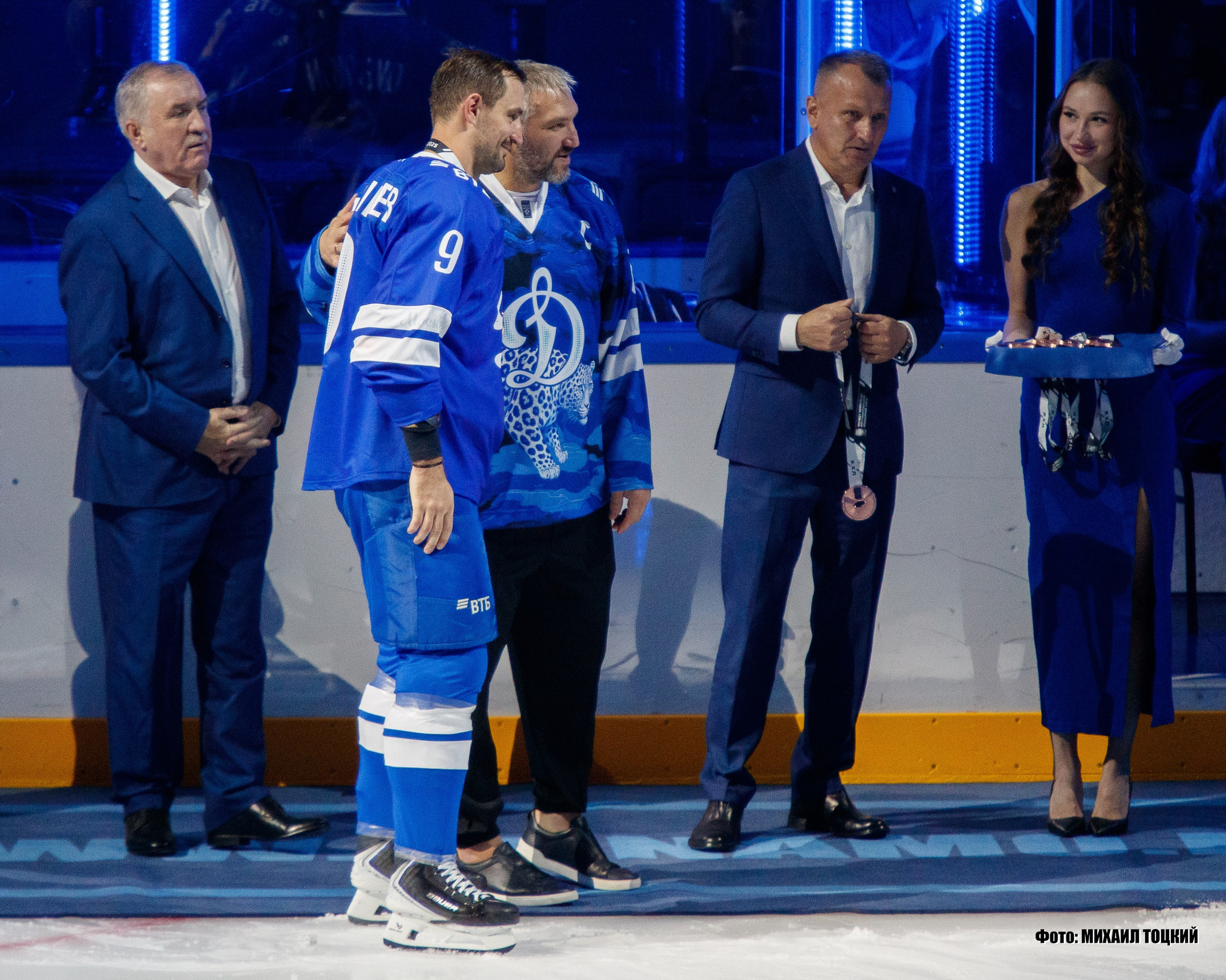 Торжественная церемония чествования Александра Овечкина. Михаил Тоцкий портретный и репортажный фотограф в Москве