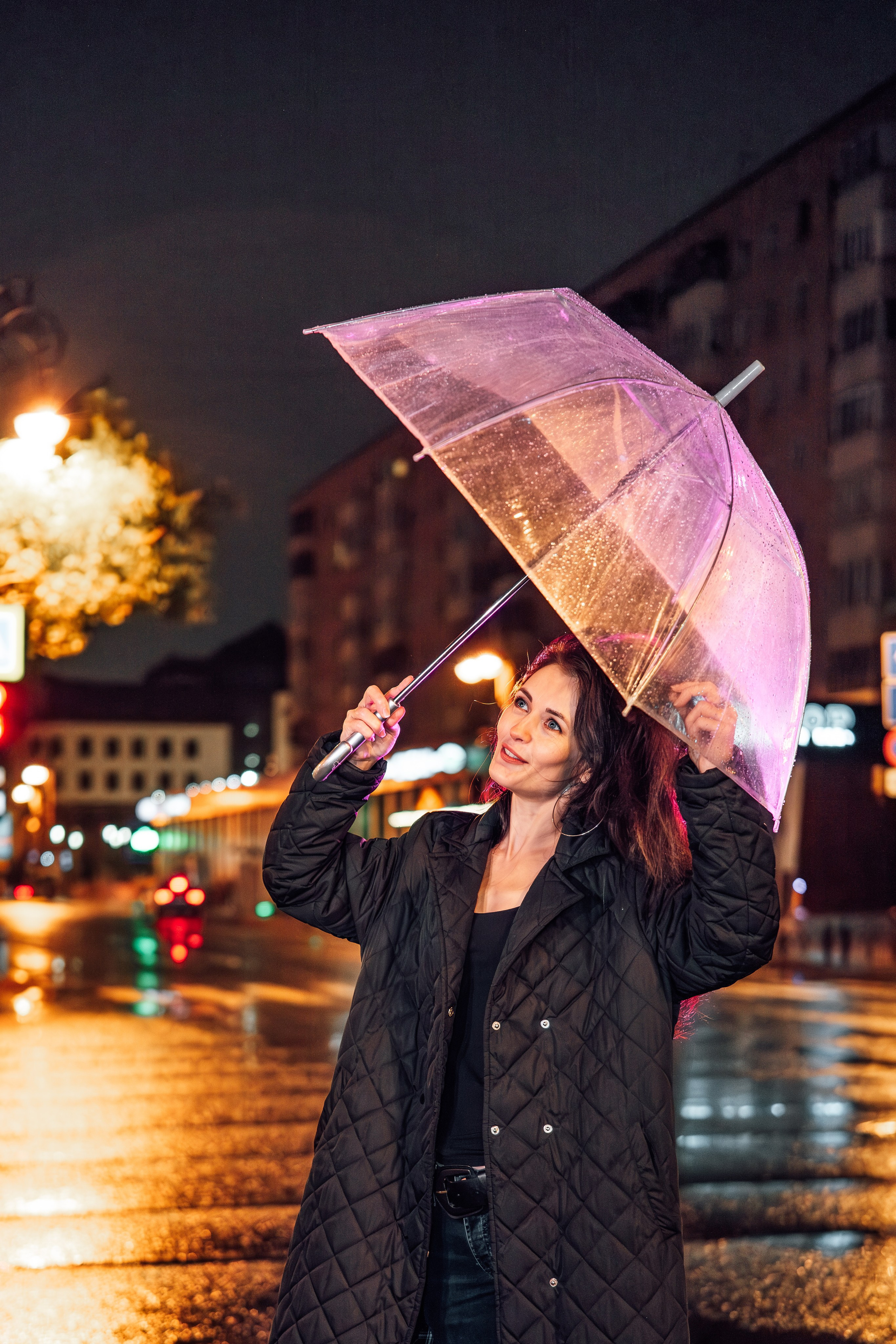 Ночная съёмка в городе. Фотограф и видеограф Анна Жагорина