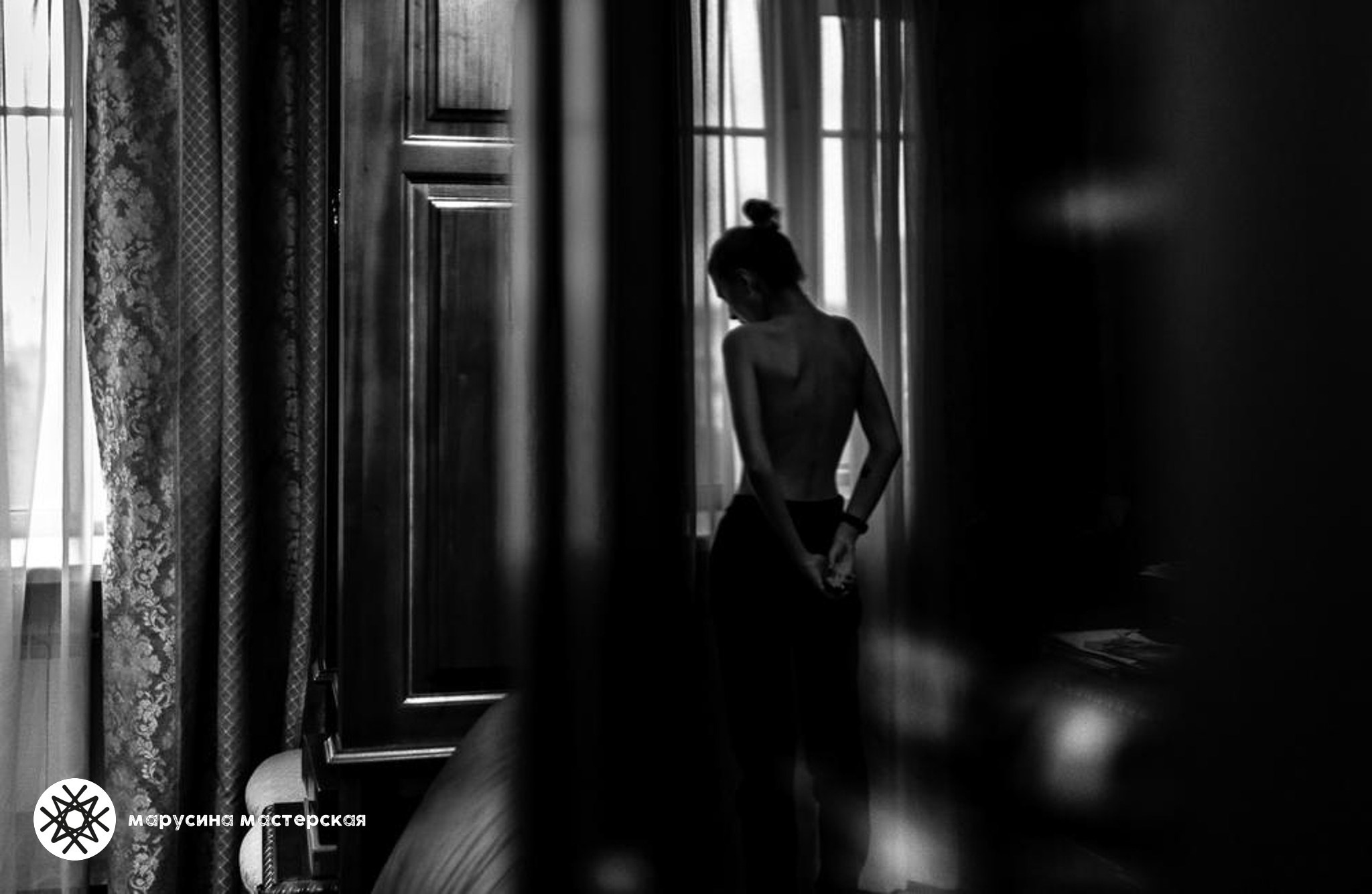 Фотография с проработанной композицией и светом