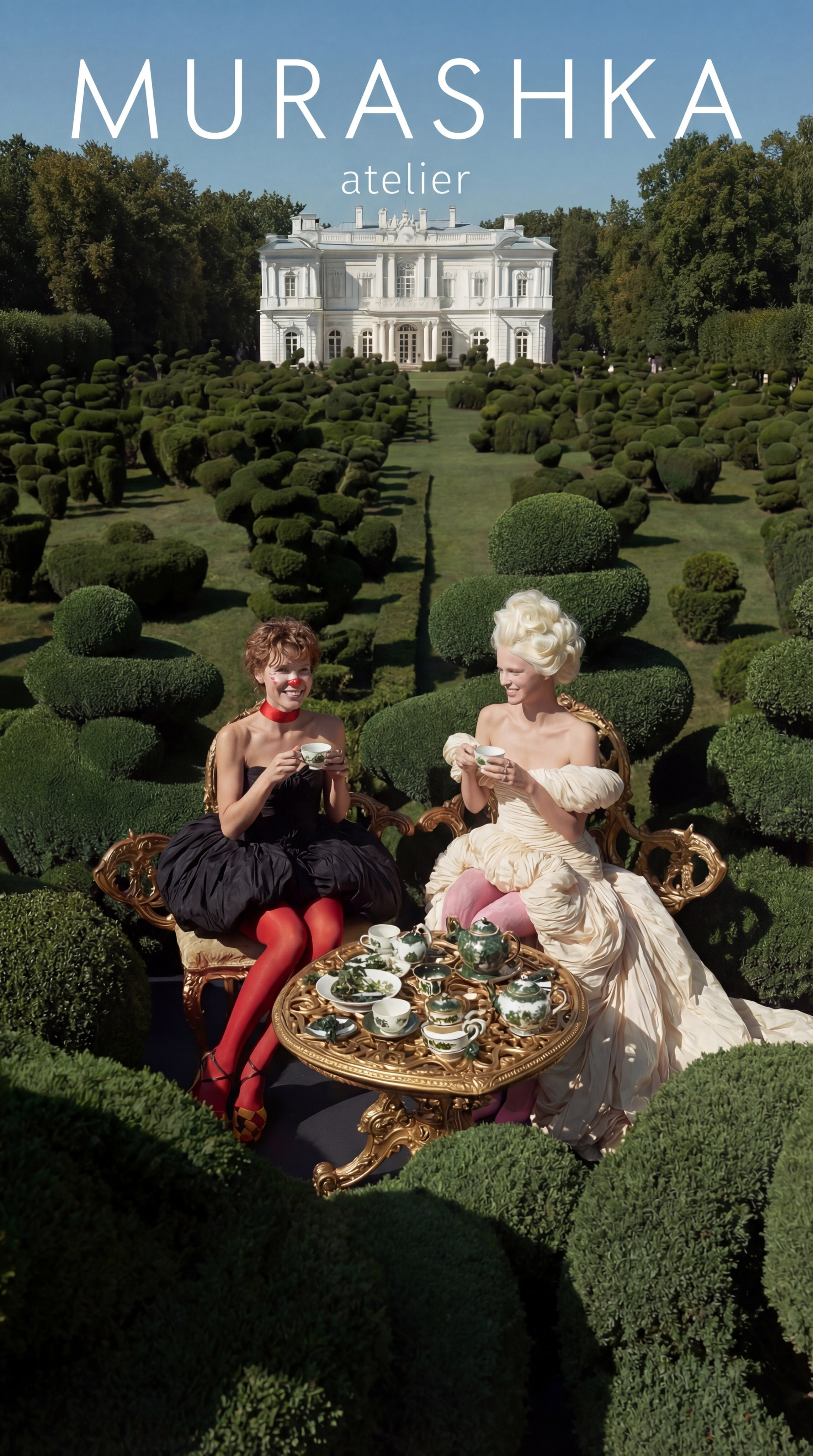 Концепт для бренда свадебных и вечерних платьев. Главная