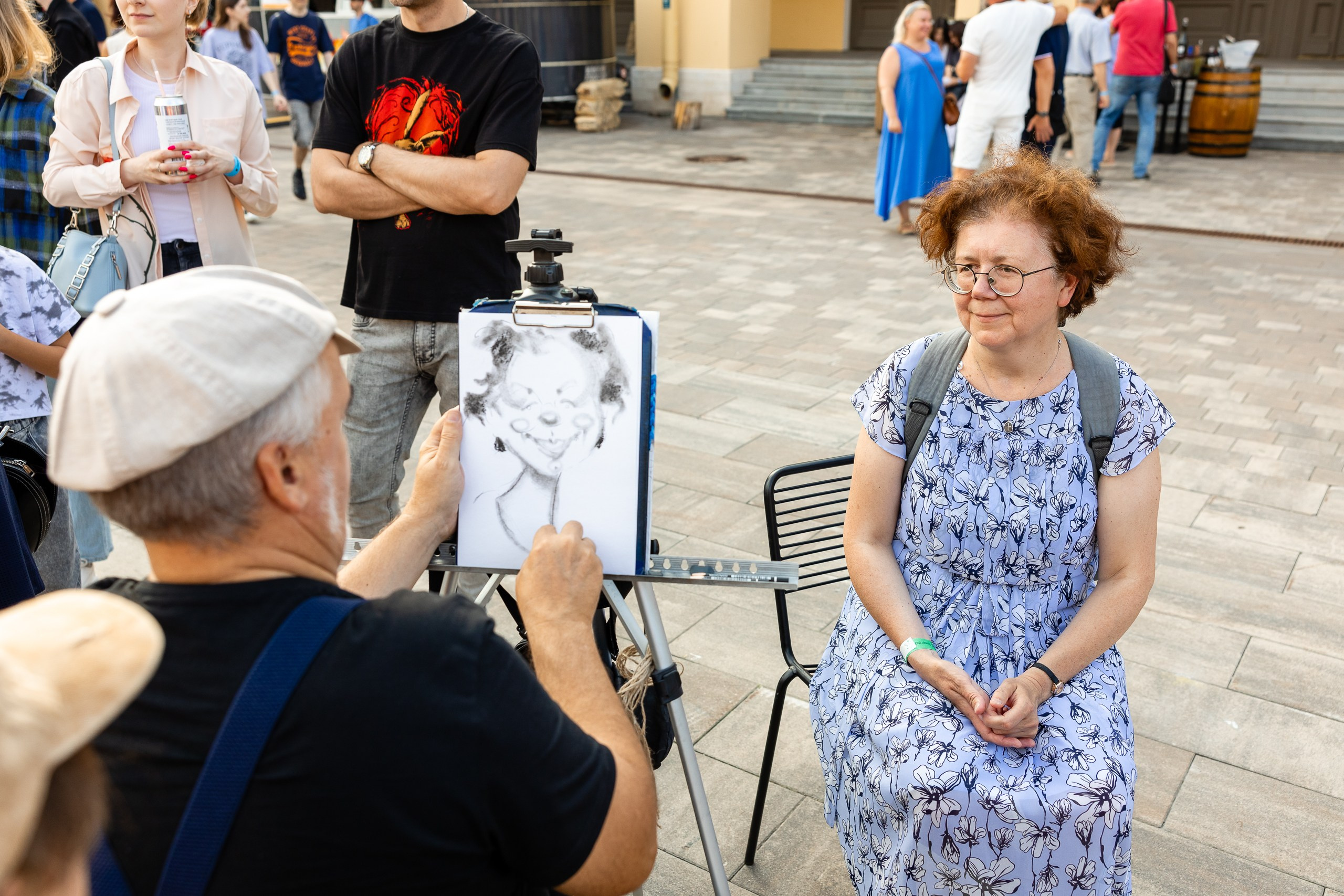JAZZ под небом в Никольских рядах от AMADEUS. Репортажная съемка. Фотограф в Санкт-Петербурге — Сергей Петров