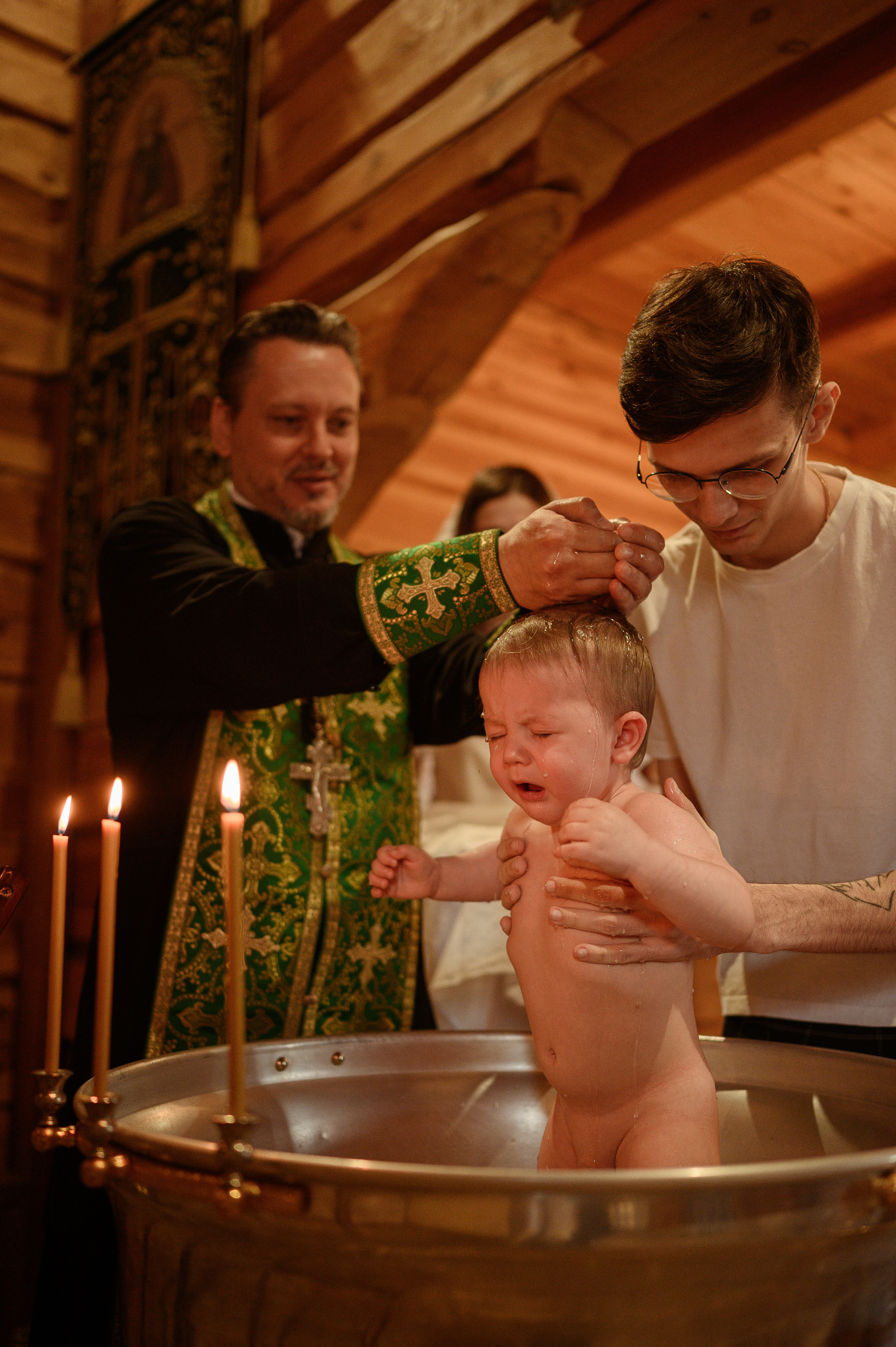 Крещение Акима. Детский и семейный фотограф Ирина Гладких
