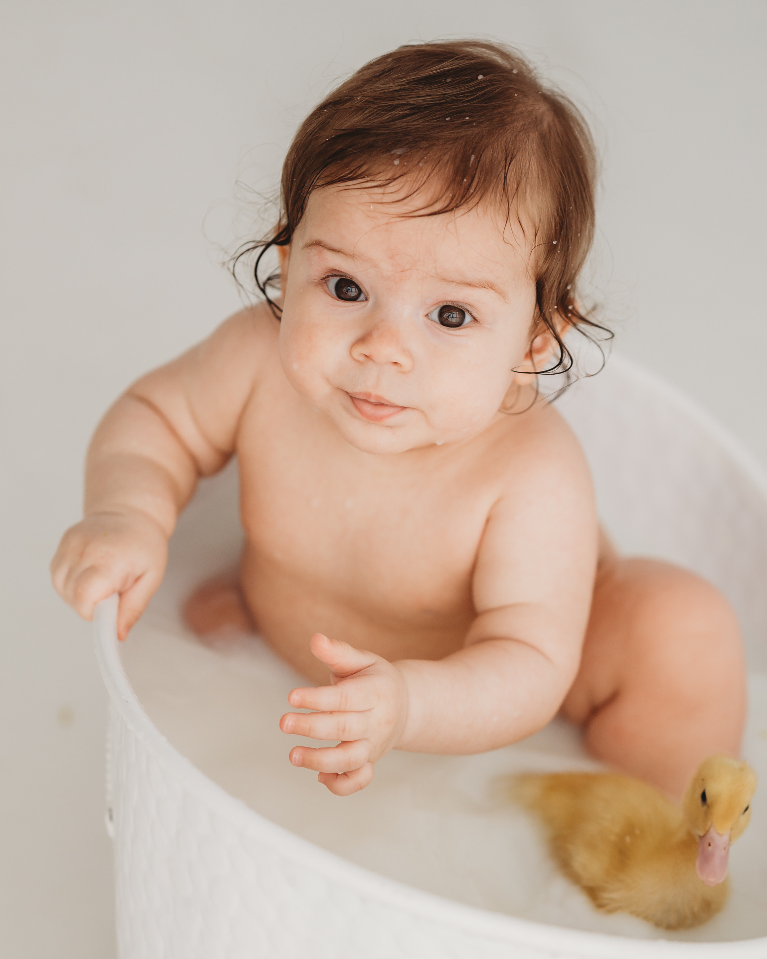 Оливия и утята. Детский и семейный фотограф Ирина Гладких