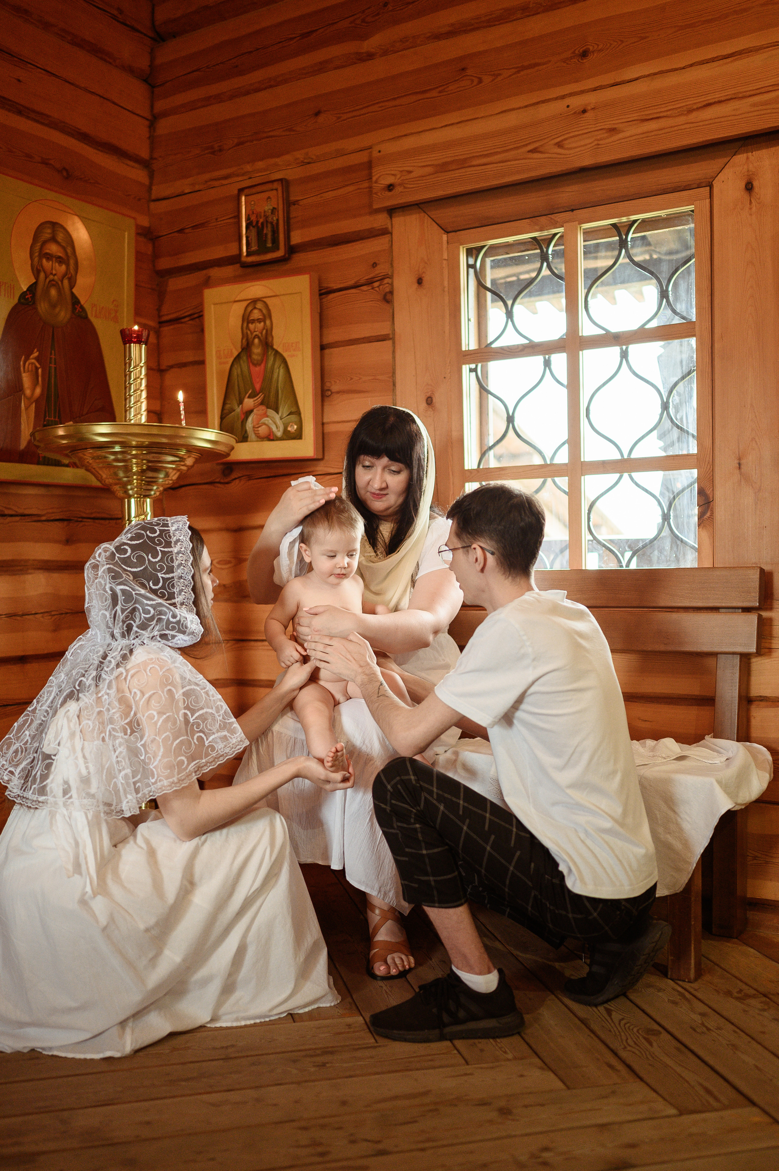 Крещение Акима. Детский и семейный фотограф Ирина Гладких