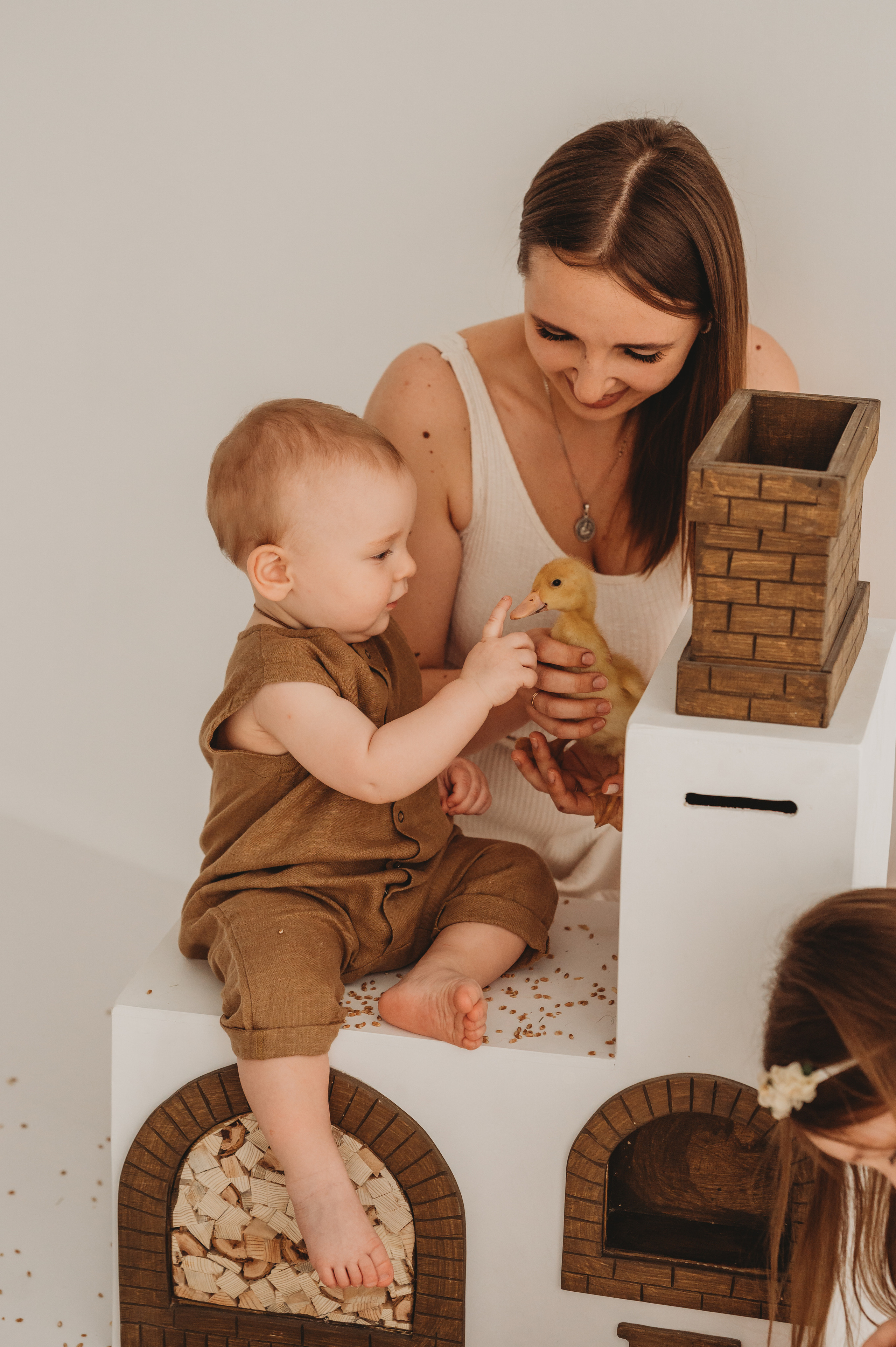 Артемий, София и утята. Детский и семейный фотограф Ирина Гладких