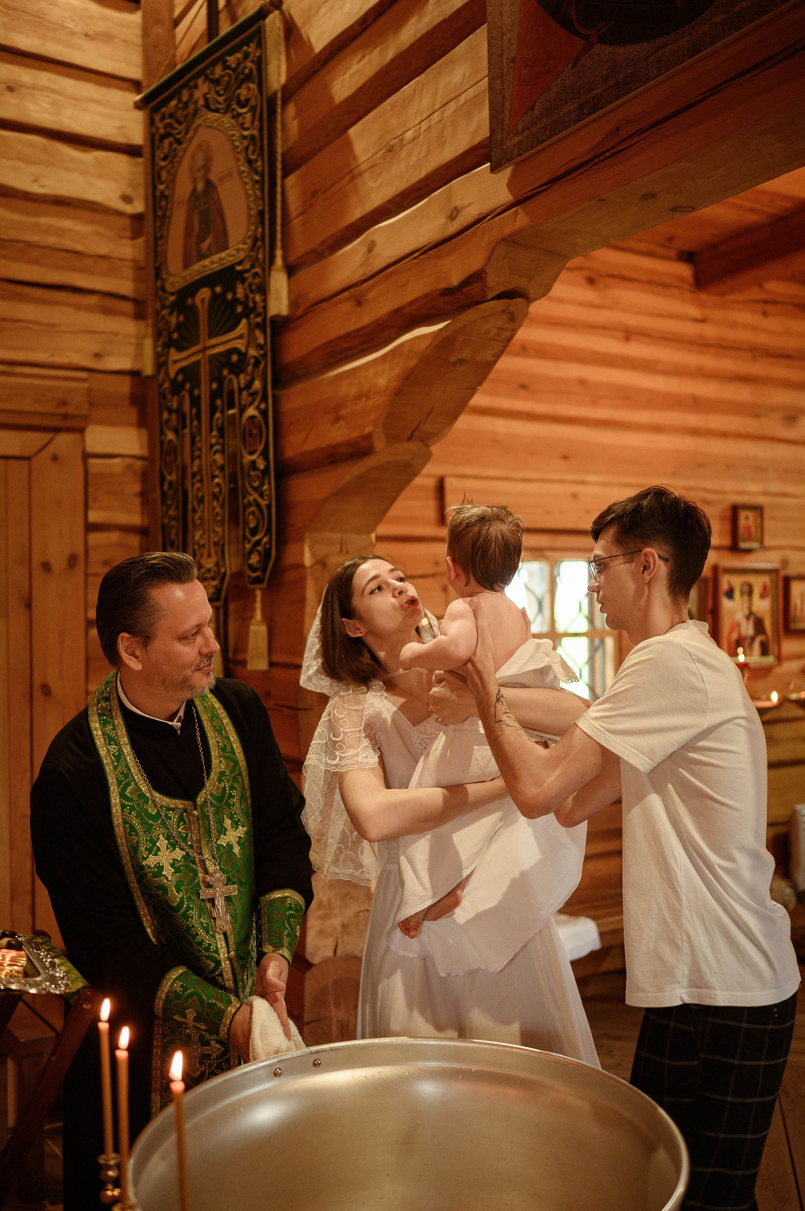 Крещение Акима. Детский и семейный фотограф Ирина Гладких