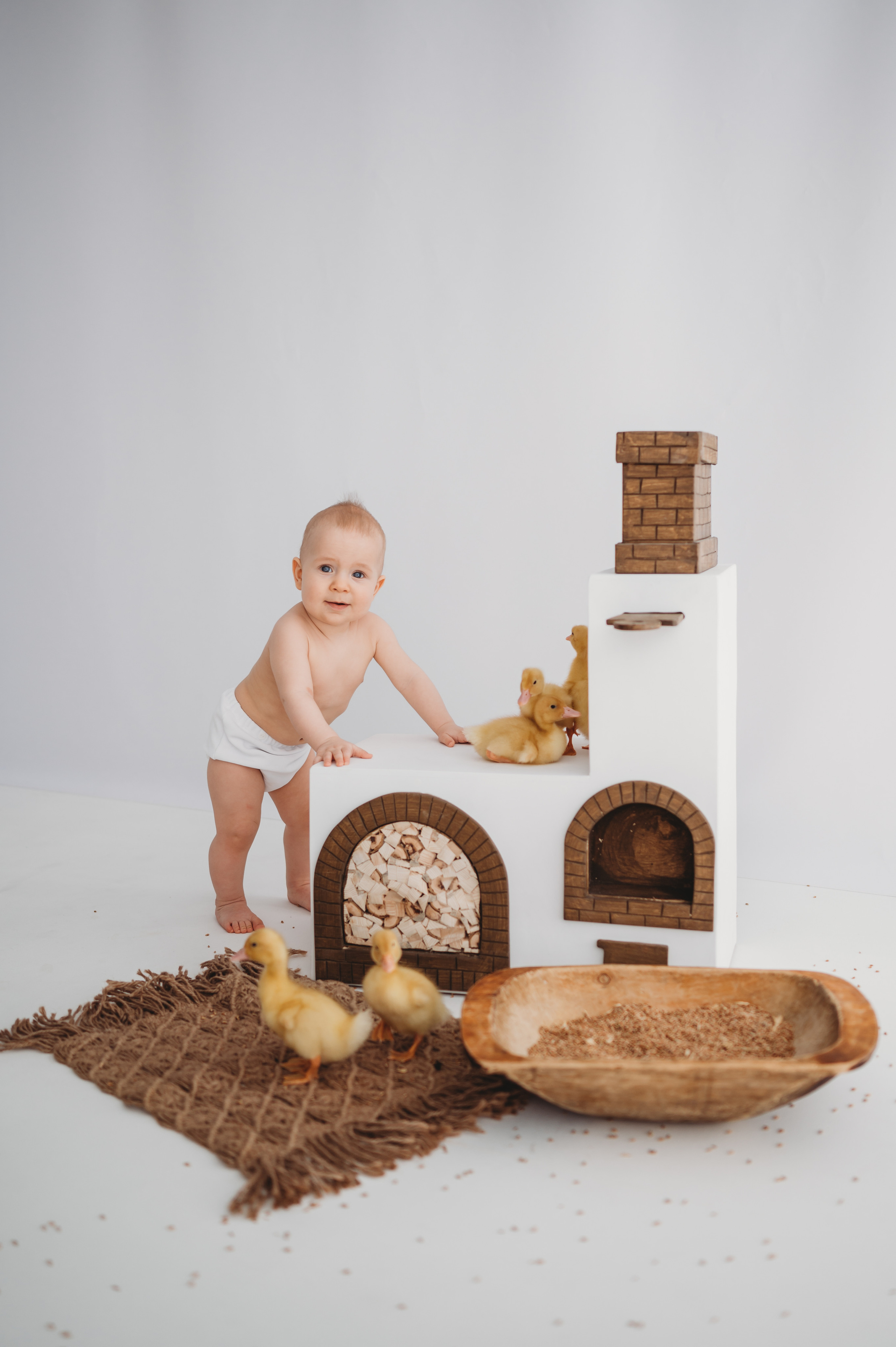 Тимоша и утята. Детский и семейный фотограф Ирина Гладких